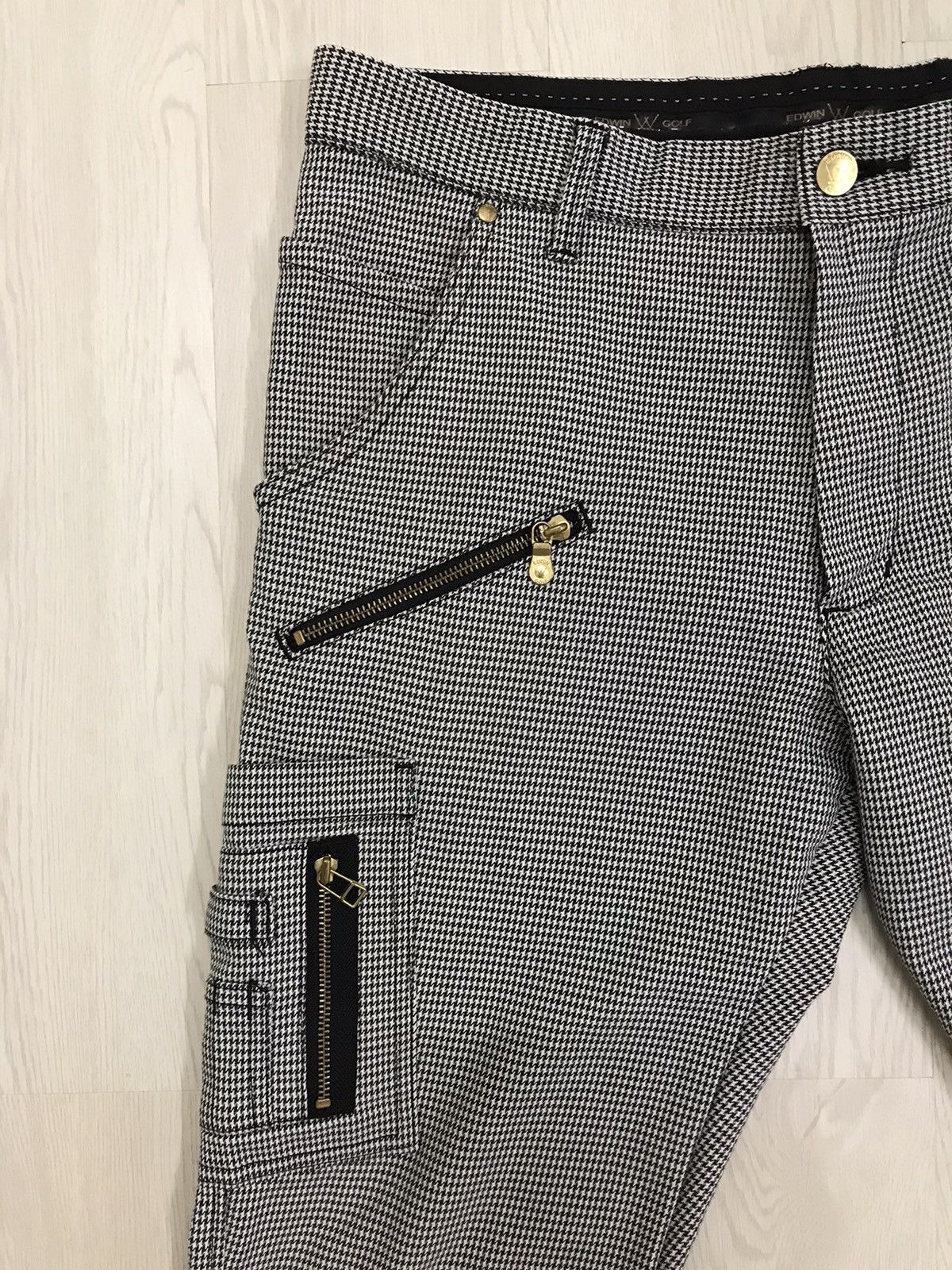 Edwin × Japanese Brand × Vintage 💥RARE💥 Vintage Edwin Golf Japan Denim Flared Jeans Size US 34 / EU 50 - 6 Thumbnail