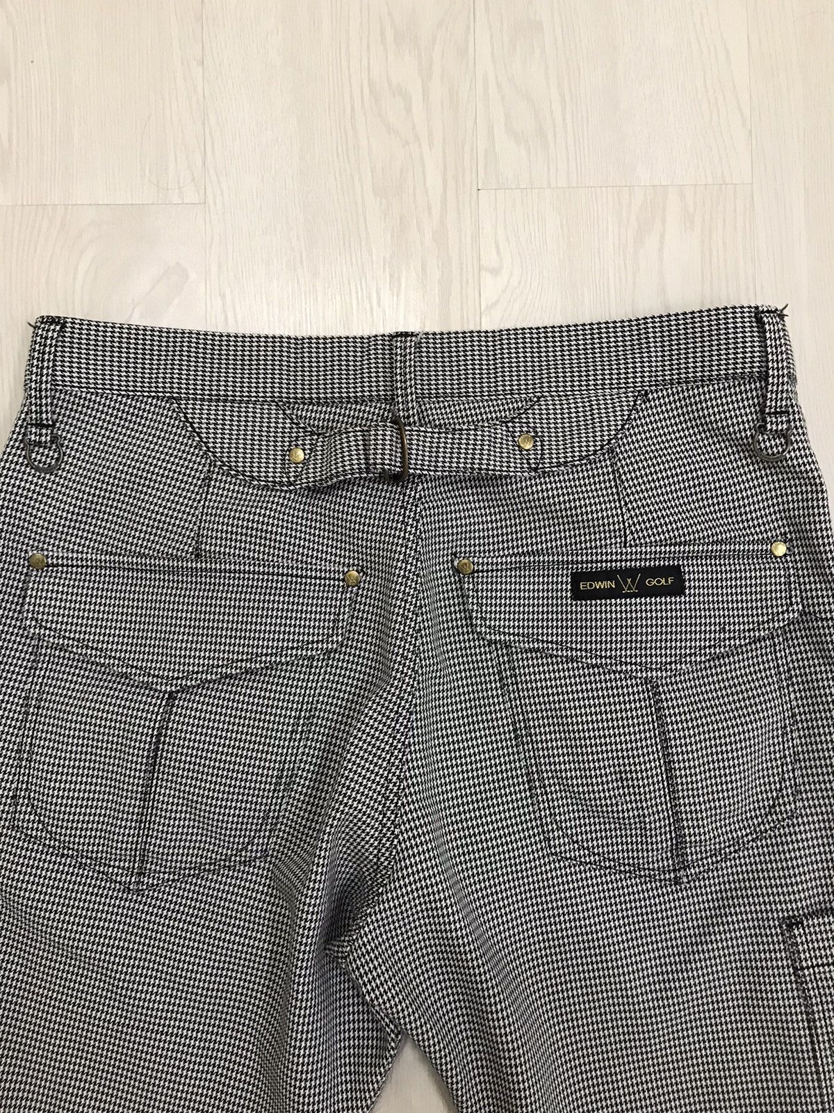 Edwin × Japanese Brand × Vintage 💥RARE💥 Vintage Edwin Golf Japan Denim Flared Jeans Size US 34 / EU 50 - 9 Thumbnail