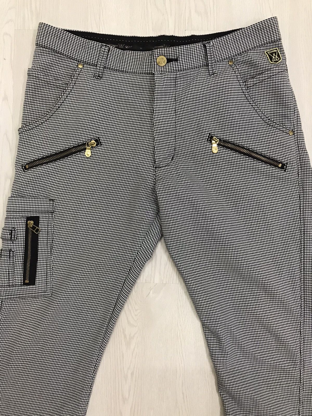 Edwin × Japanese Brand × Vintage 💥RARE💥 Vintage Edwin Golf Japan Denim Flared Jeans Size US 34 / EU 50 - 3 Thumbnail