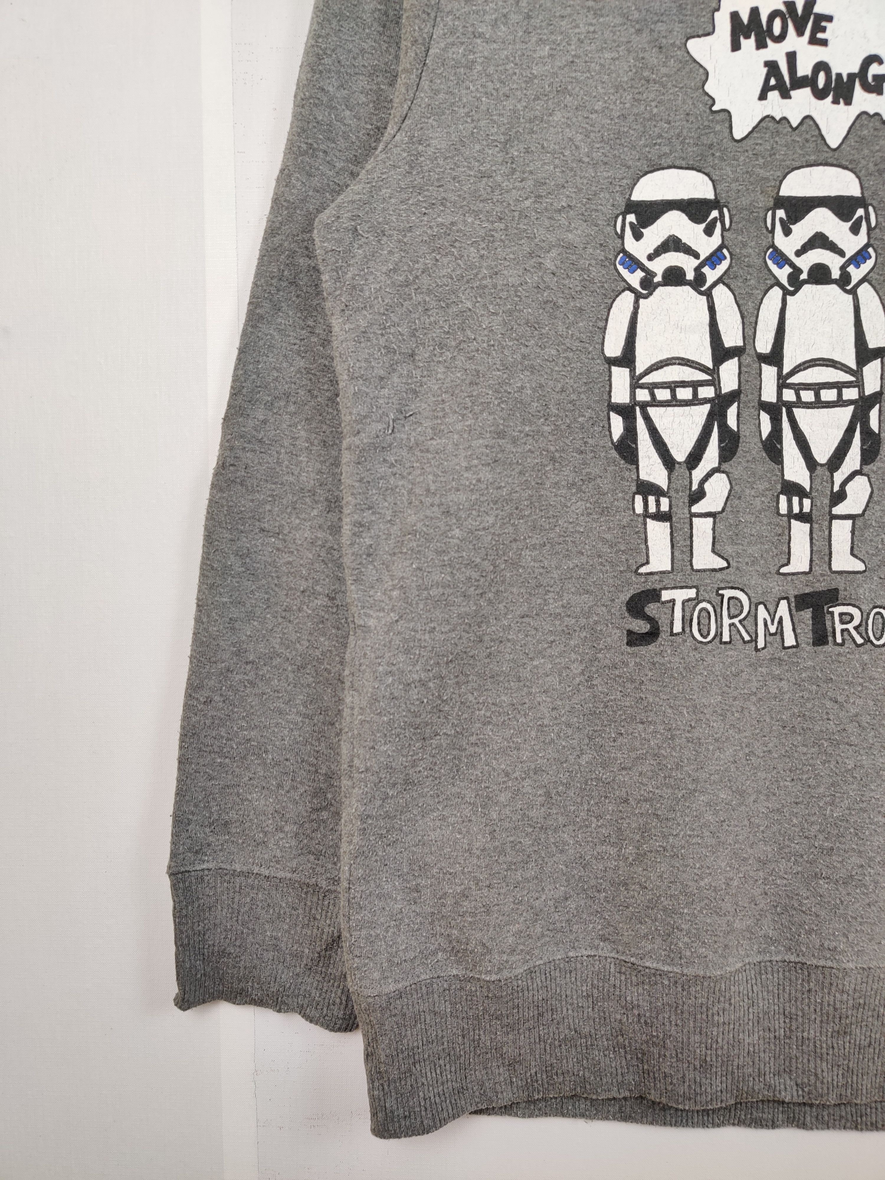 Star Wars Vintage Star Wars Storm Trooper Crewneck Sweatshirt Size US XL / EU 56 / 4 - 5 Thumbnail