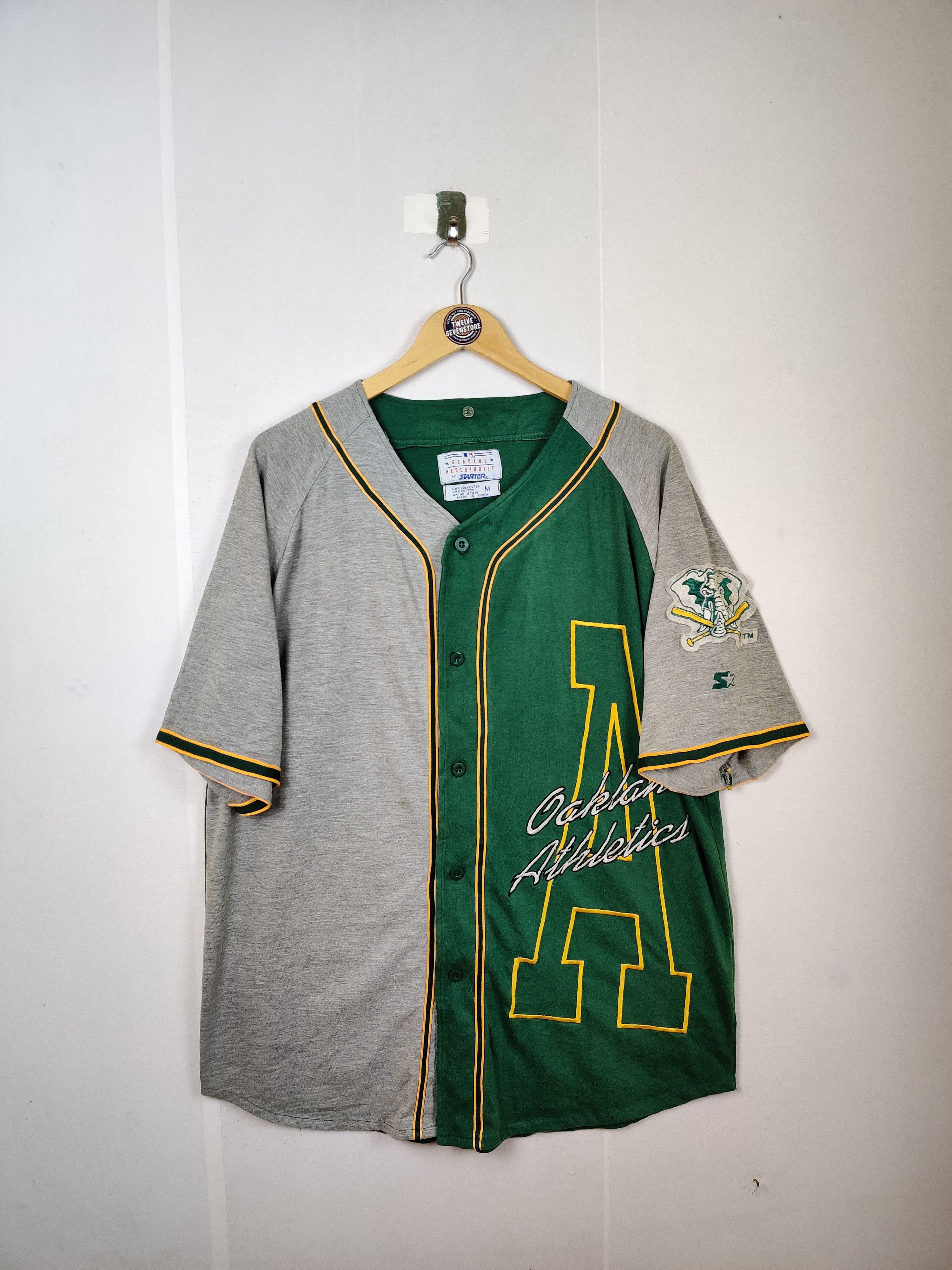 Vintage Oakland Athletics Starter Baseball Tshirt, Size Medium