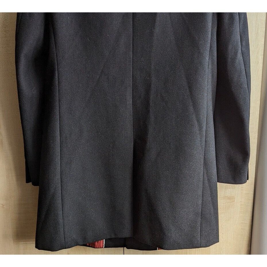 Vintage Marc Darcy London Messi Black Long Jacket Mens Size 38R Size 38R - 14 Thumbnail