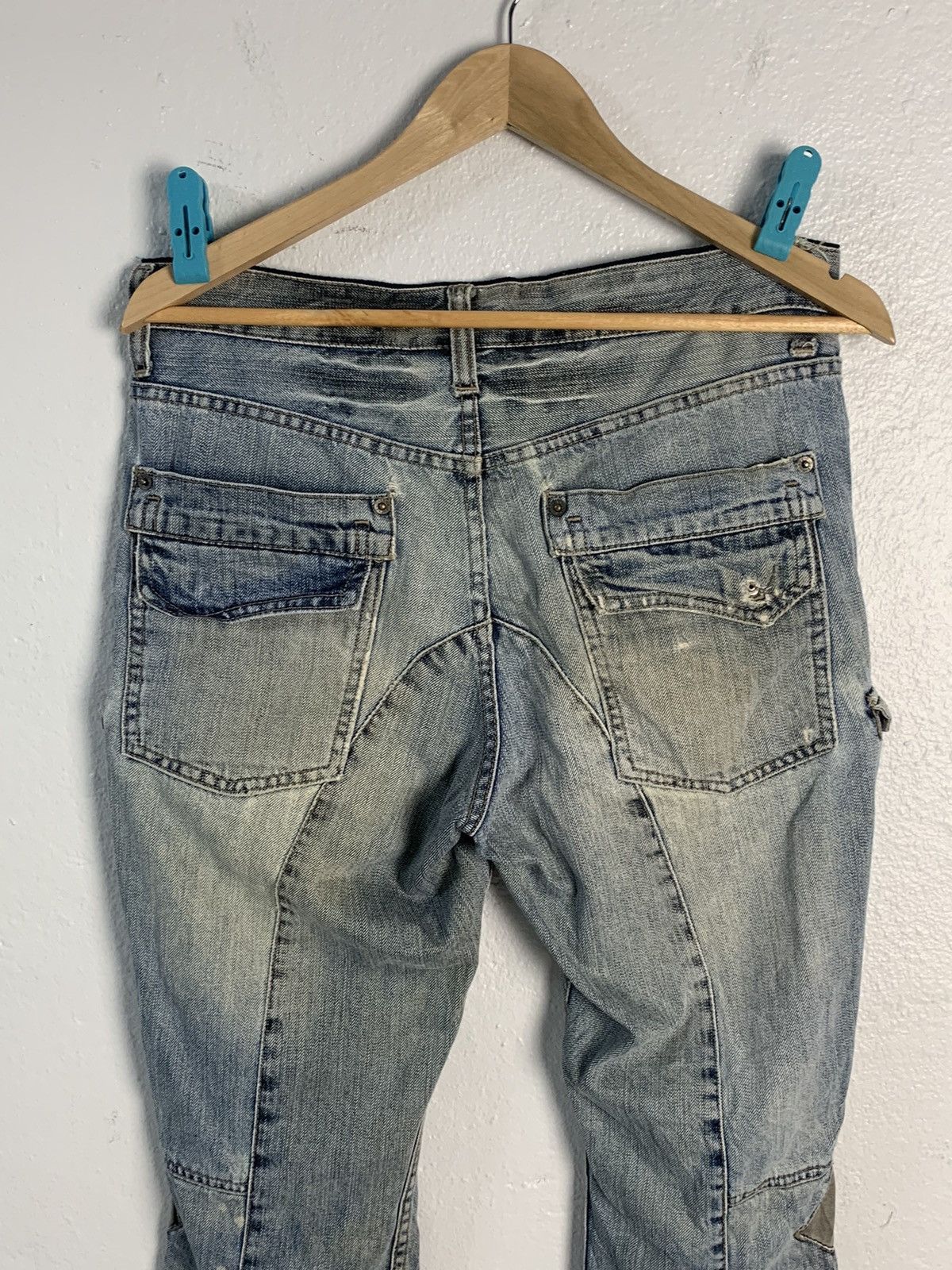 PPFM PPFM Punk Style Denim Jeans Size US 33 - 7 Thumbnail