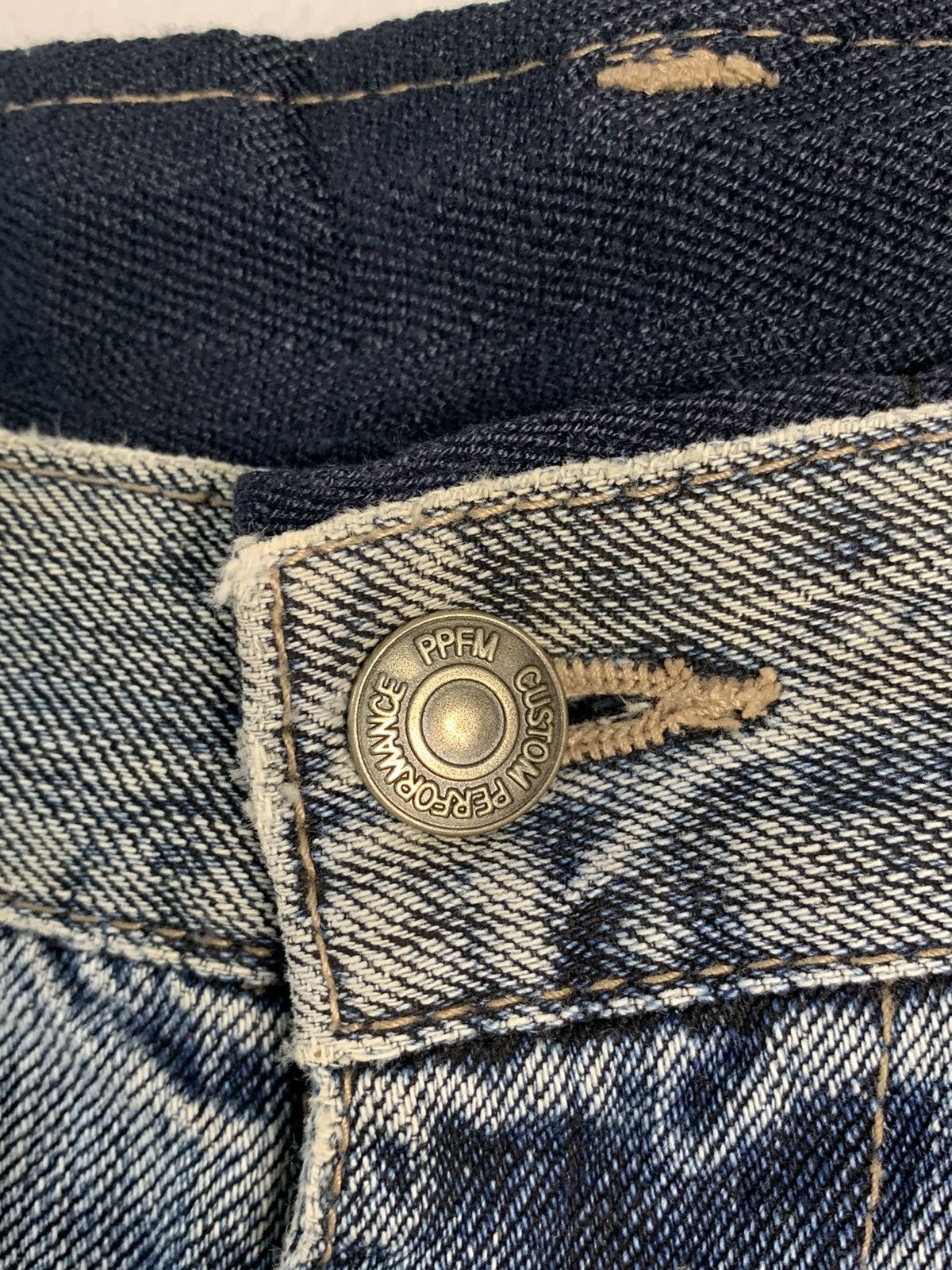PPFM PPFM Punk Style Denim Jeans Size US 33 - 4 Thumbnail
