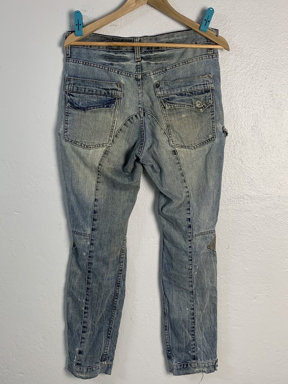 PPFM PPFM Punk Style Denim Jeans Size US 33 - 5 Thumbnail