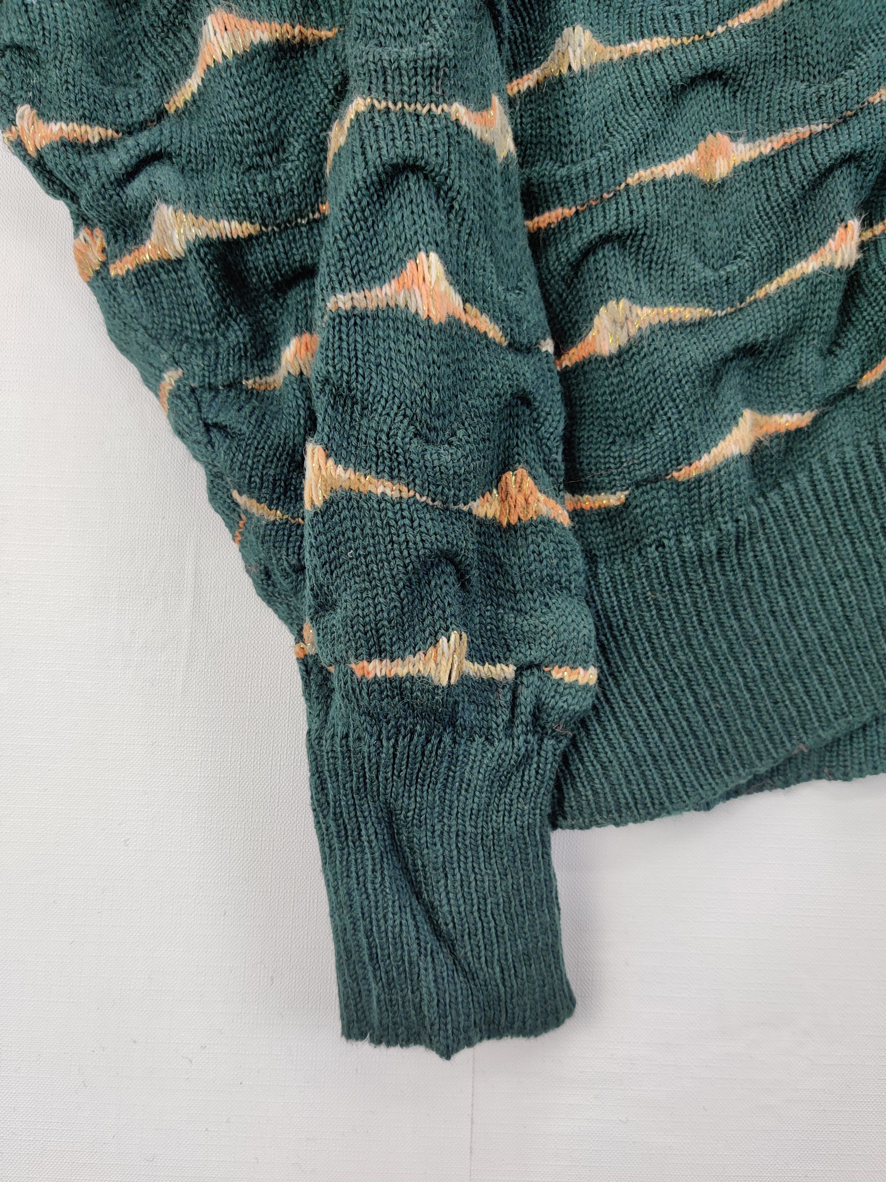 Japanese Brand Vintage Japanese Brand Knit Cardigan Nice Design Size US L / EU 52-54 / 3 - 4 Thumbnail