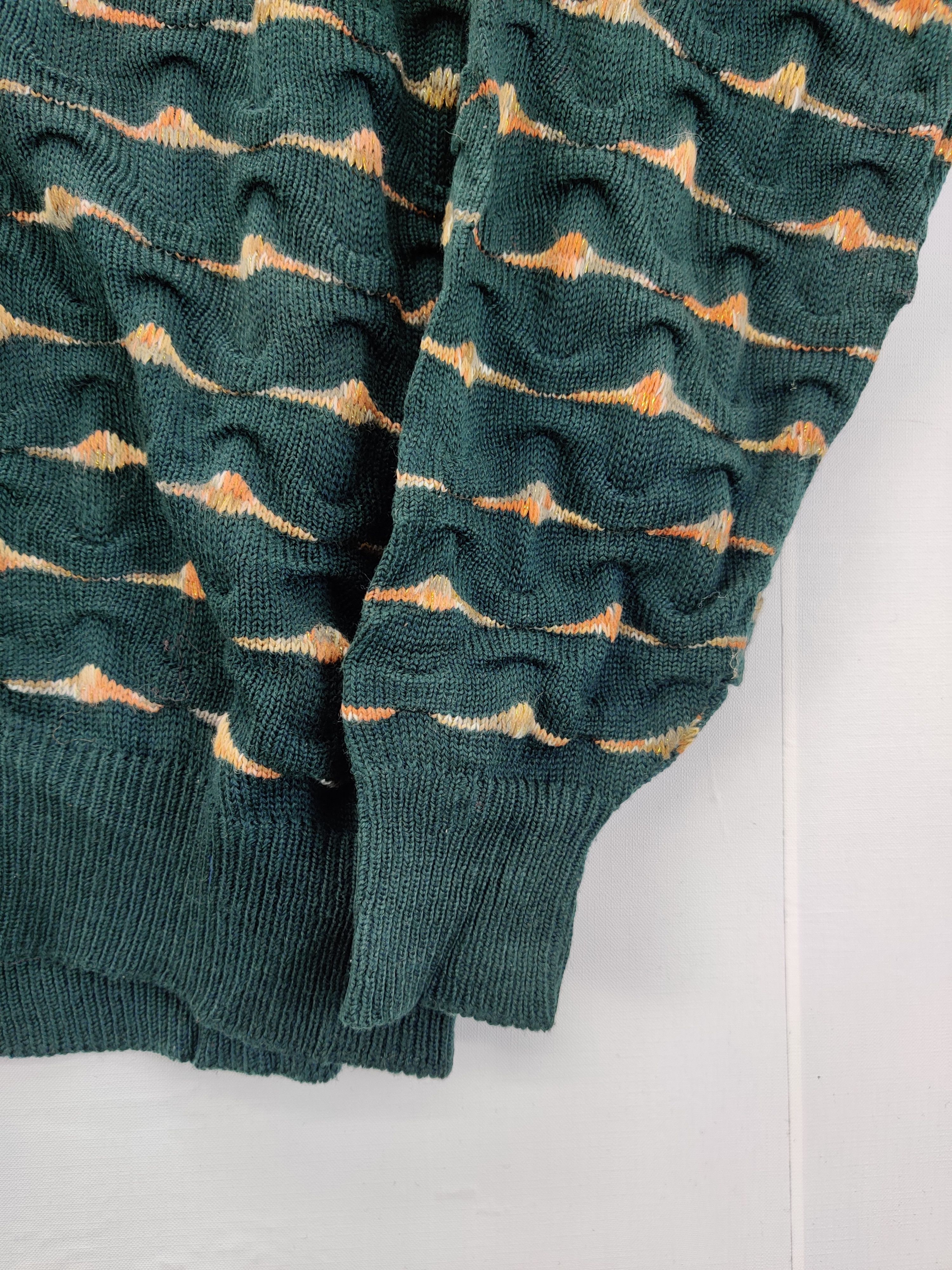 Japanese Brand Vintage Japanese Brand Knit Cardigan Nice Design Size US L / EU 52-54 / 3 - 3 Thumbnail