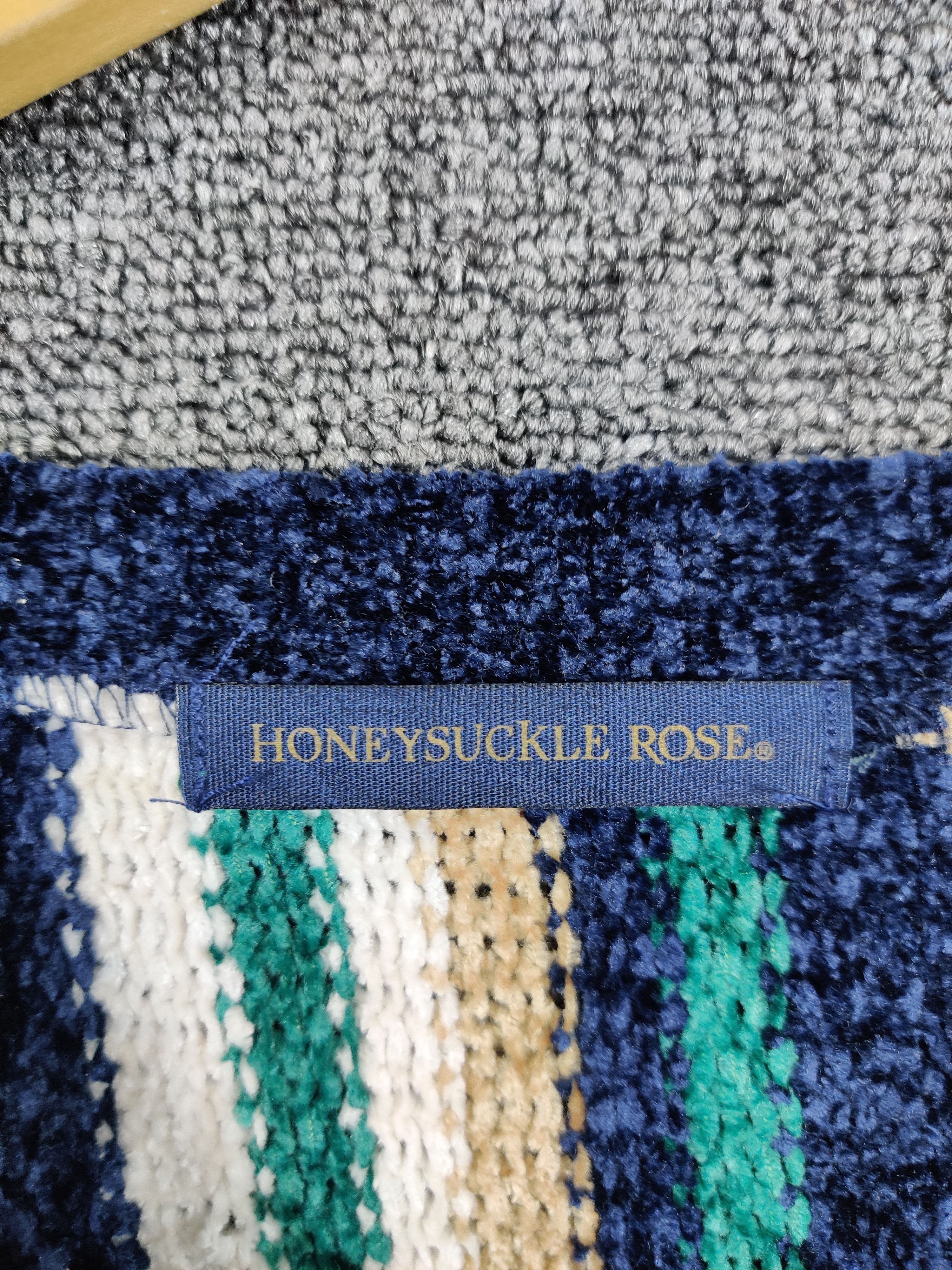 Japanese Brand Vintage Japanese Brand Honeysuckle Rose Knit Sweater Size US XXL / EU 58 / 5 - 7 Thumbnail