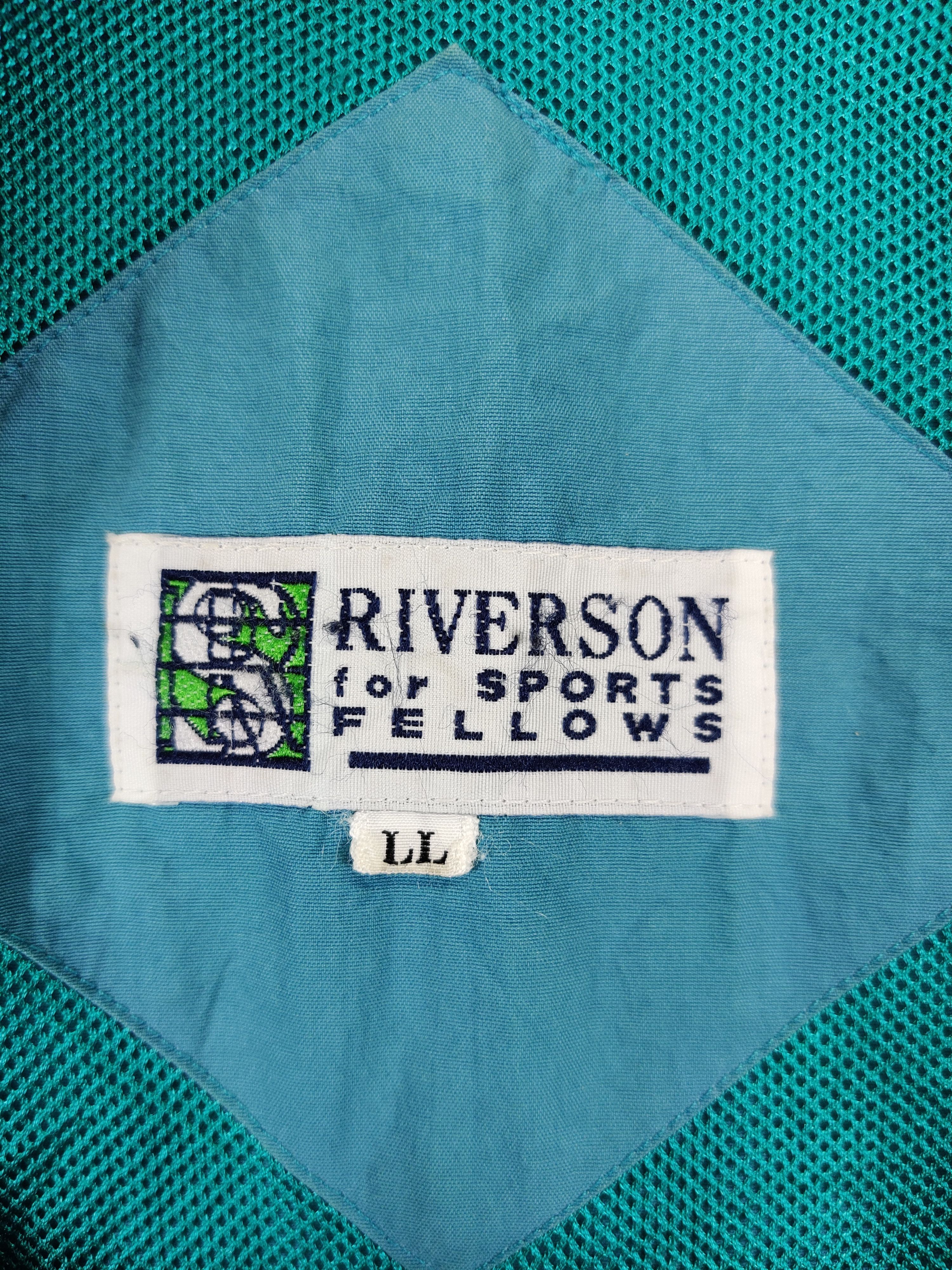 Japanese Brand Vintage Riverson Of Sports Fellows Parkas Hoodie Jacket Size US XXL / EU 58 / 5 - 8 Thumbnail