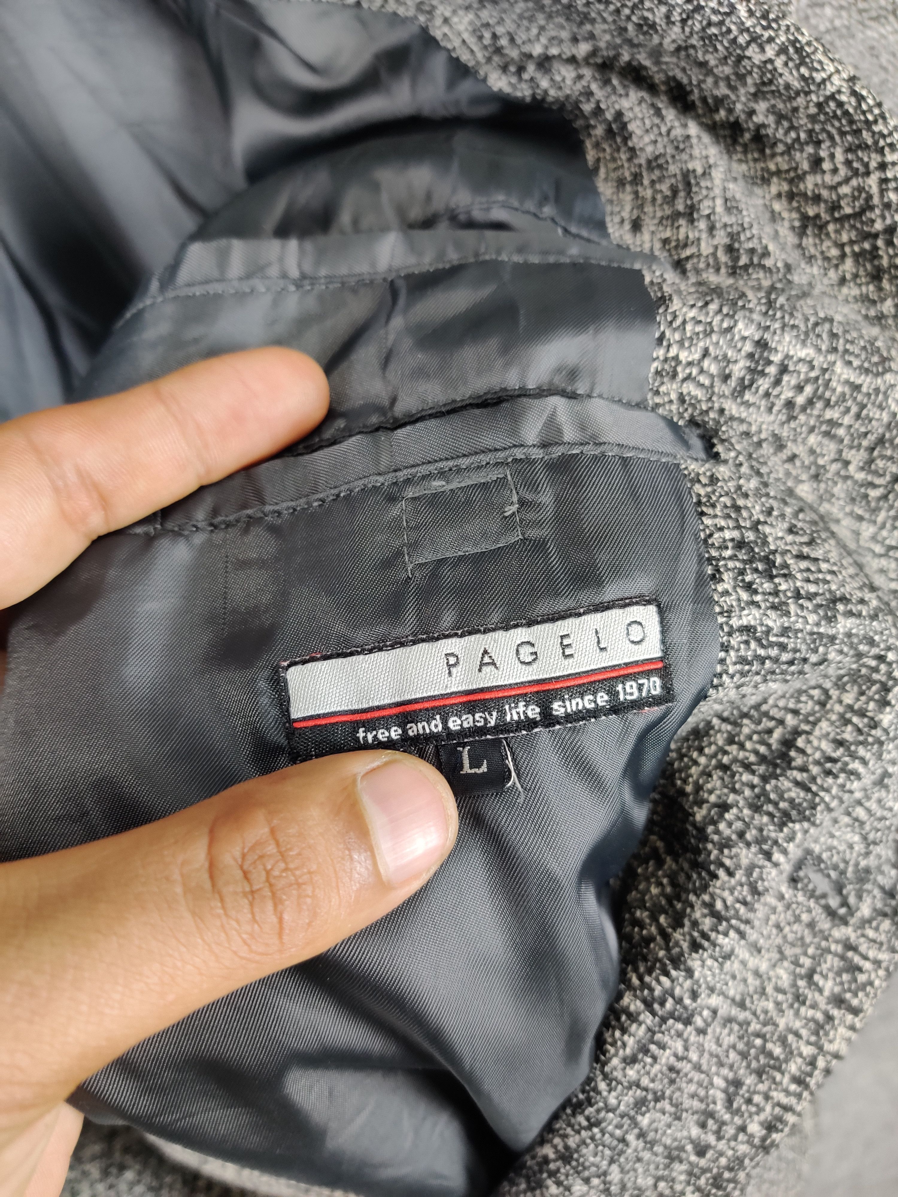 Japanese Brand Vintage 90s Pagelo Single Breasted Blazer Size US L / EU 52-54 / 3 - 7 Thumbnail