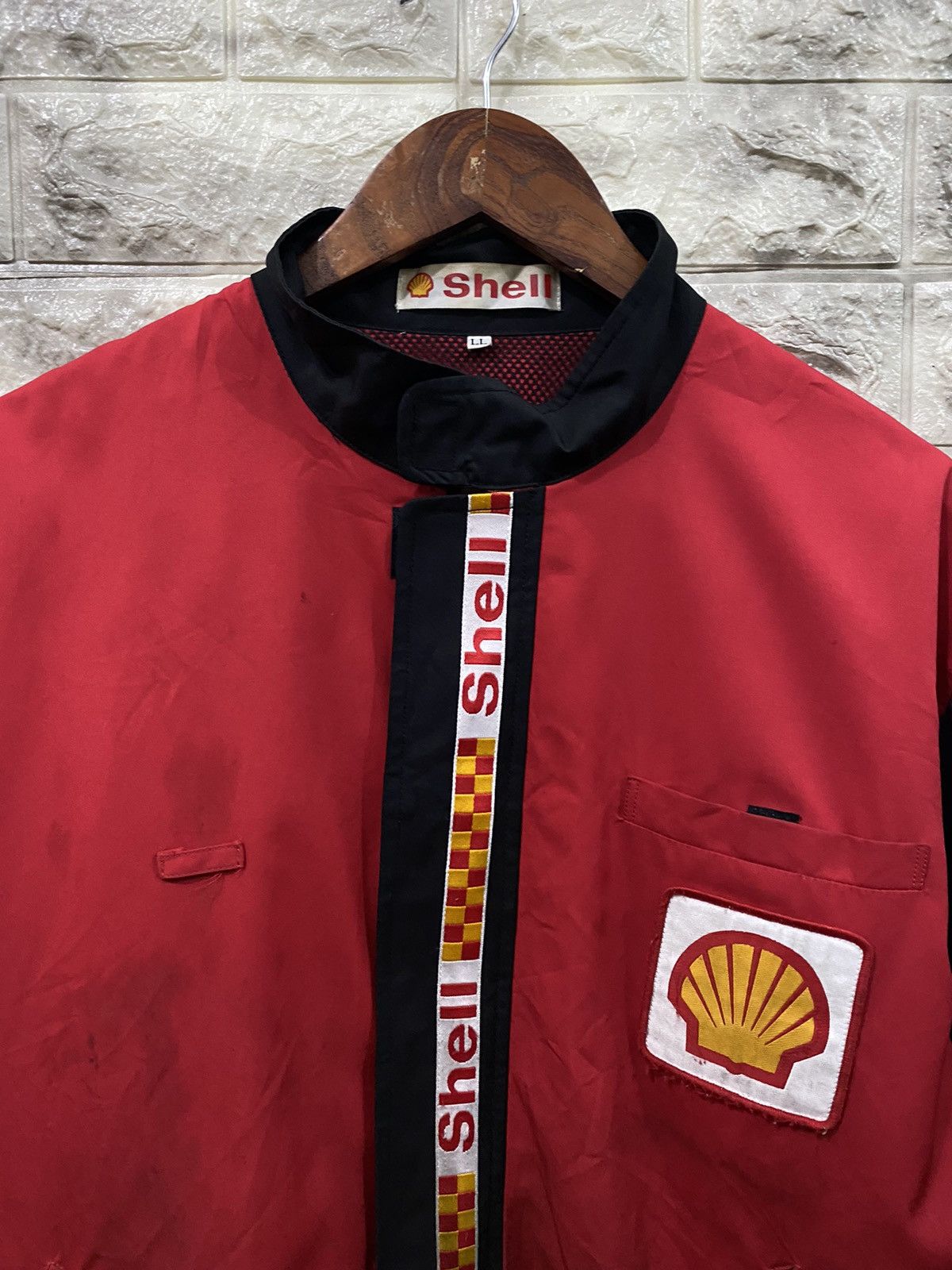 Vintage 🔥SALE🔥Vintage Shell Racing Workshop Jacket Size US L / EU 52-54 / 3 - 2 Thumbnail
