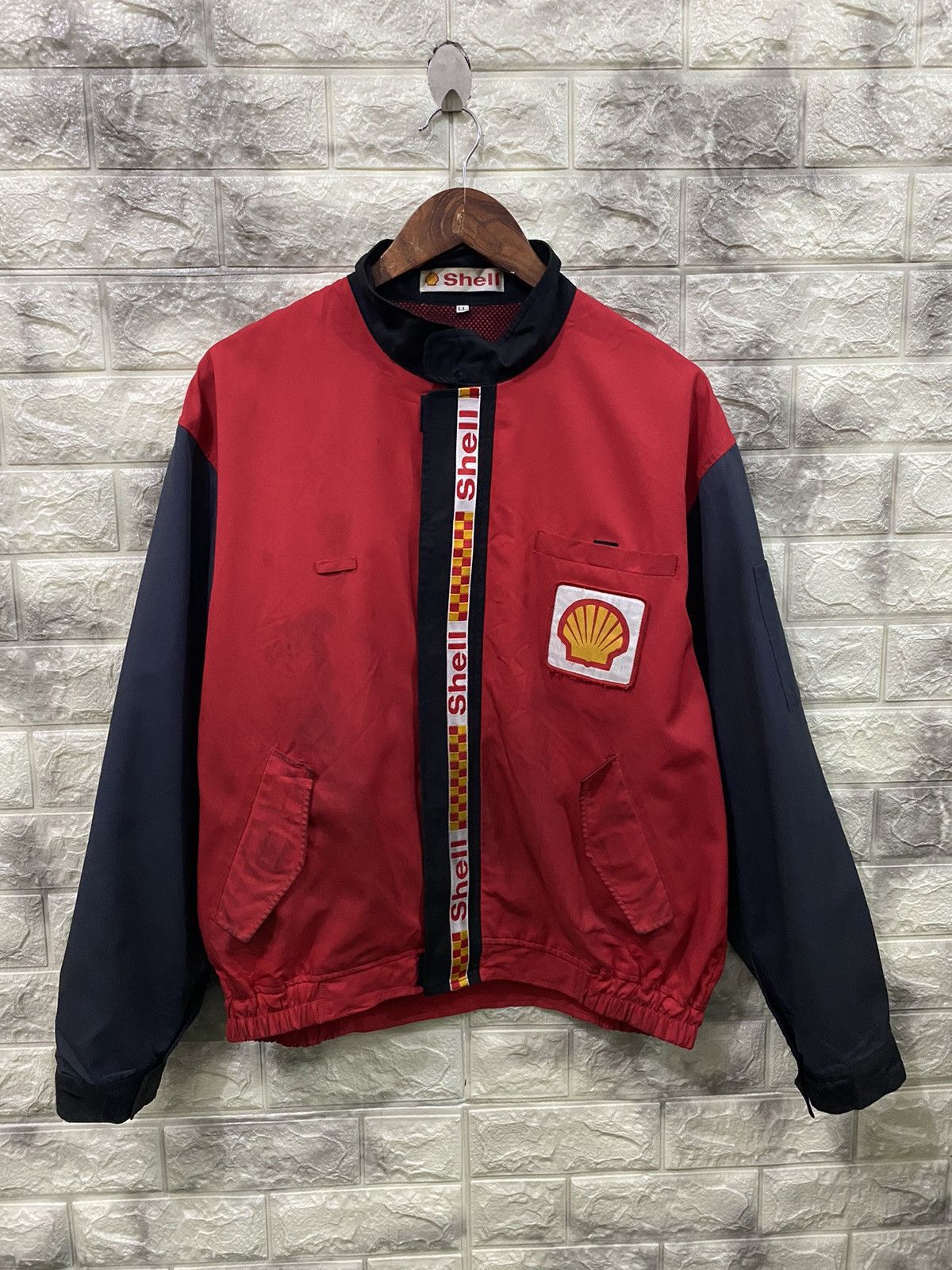 Vintage 🔥SALE🔥Vintage Shell Racing Workshop Jacket Size US L / EU 52-54 / 3 - 1 Thumbnail