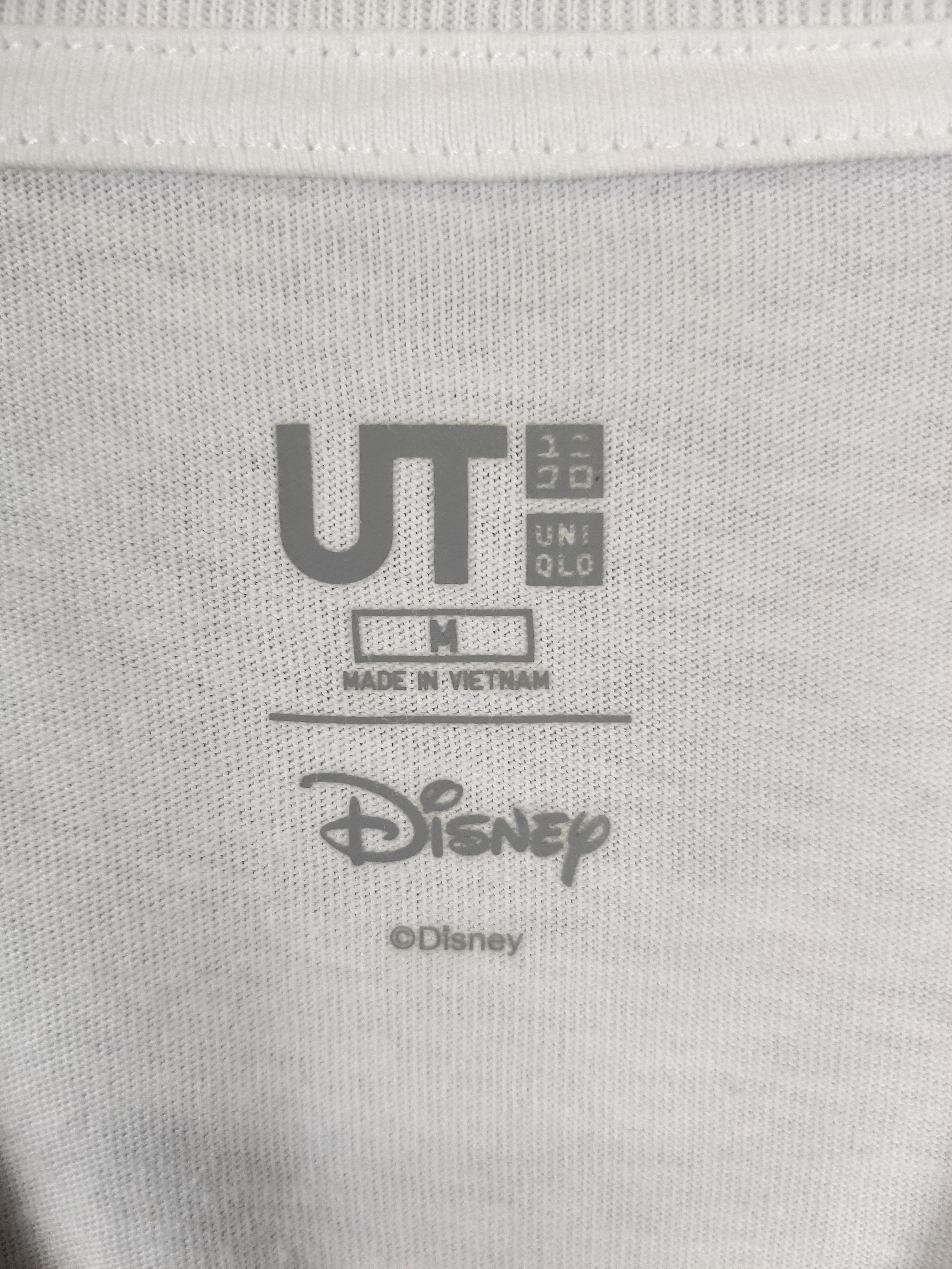 Disney Vintage Disney X Uniqlo Mickey Mouse Tee Tshirt Size US M / EU 48-50 / 2 - 8 Thumbnail