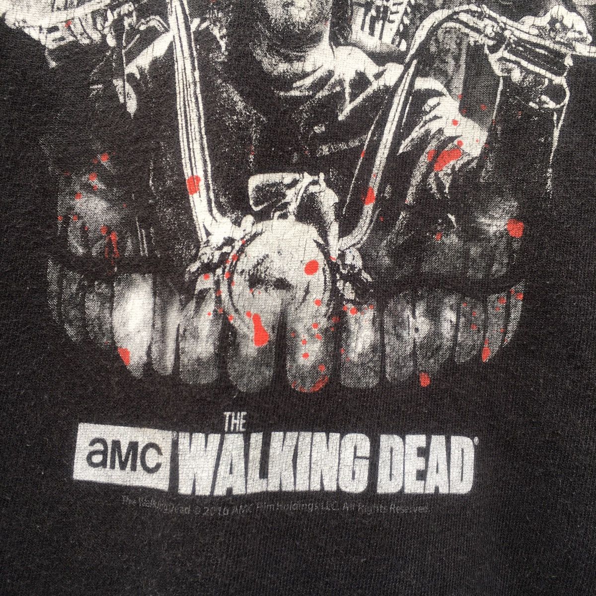 Expert Horror Thrashed Faded The Walking Dead Horror Movie ERD GRUNGE TEE Size US XL / EU 56 / 4 - 3 Thumbnail