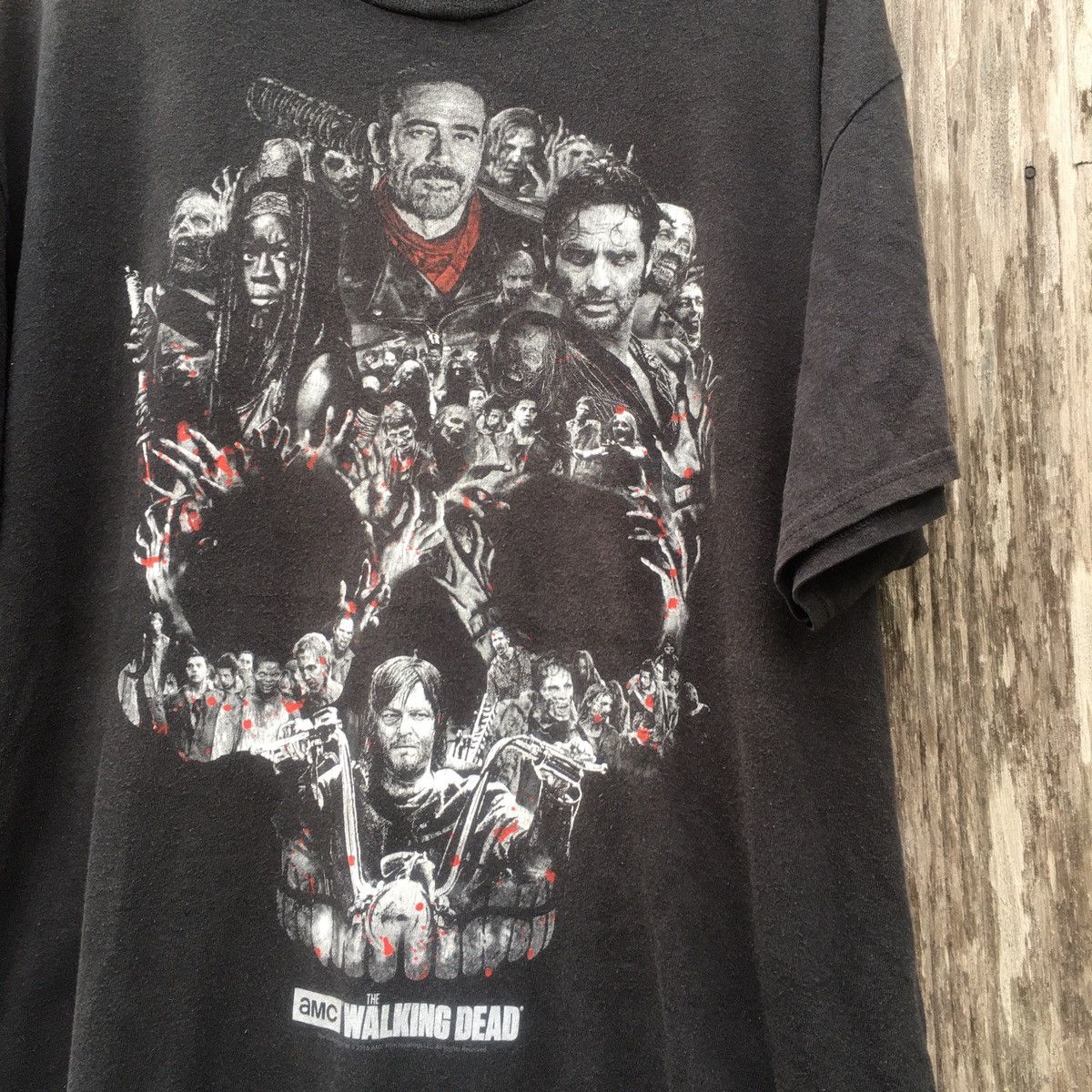 Expert Horror Thrashed Faded The Walking Dead Horror Movie ERD GRUNGE TEE Size US XL / EU 56 / 4 - 2 Thumbnail