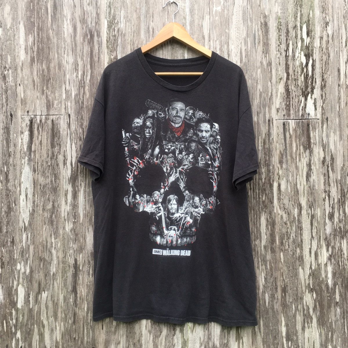 Expert Horror Thrashed Faded The Walking Dead Horror Movie ERD GRUNGE TEE Size US XL / EU 56 / 4 - 1 Thumbnail