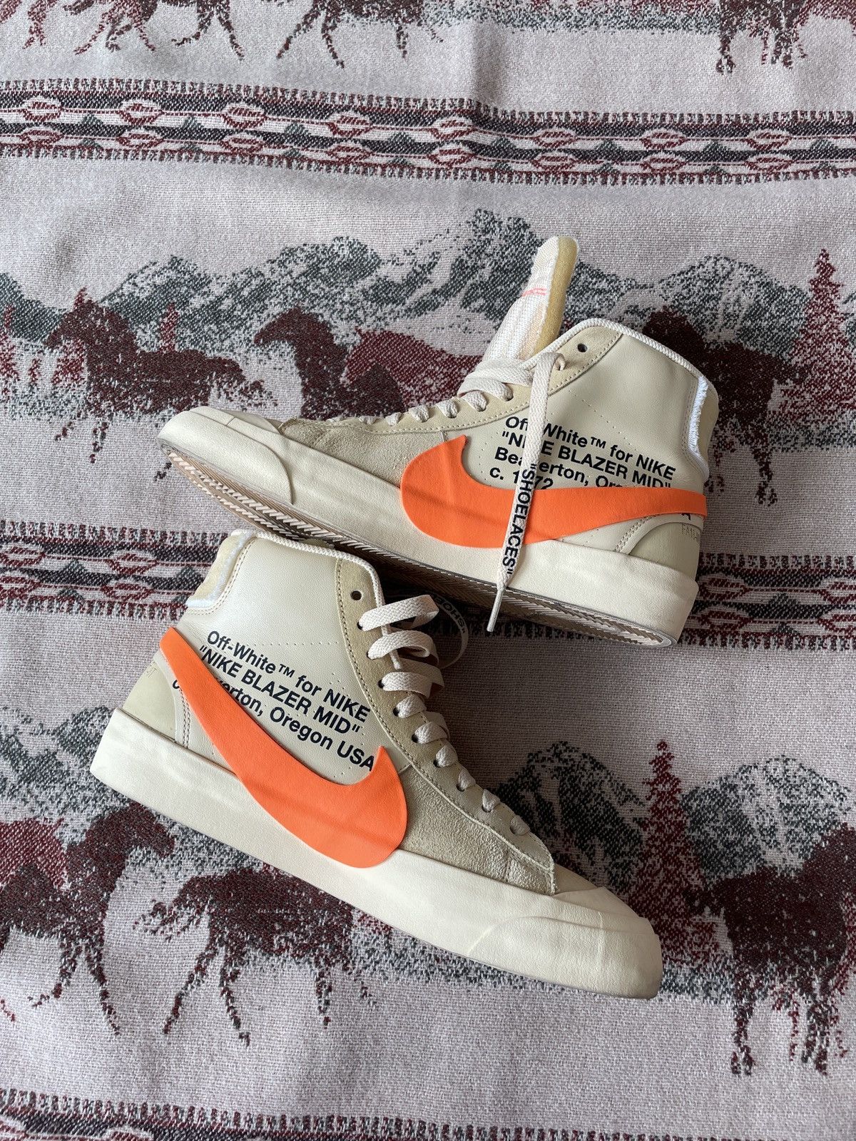 Nike × Off-White Off White Nike Blazer All Hallows Eve Size US 8 / EU 41 - 4 Thumbnail