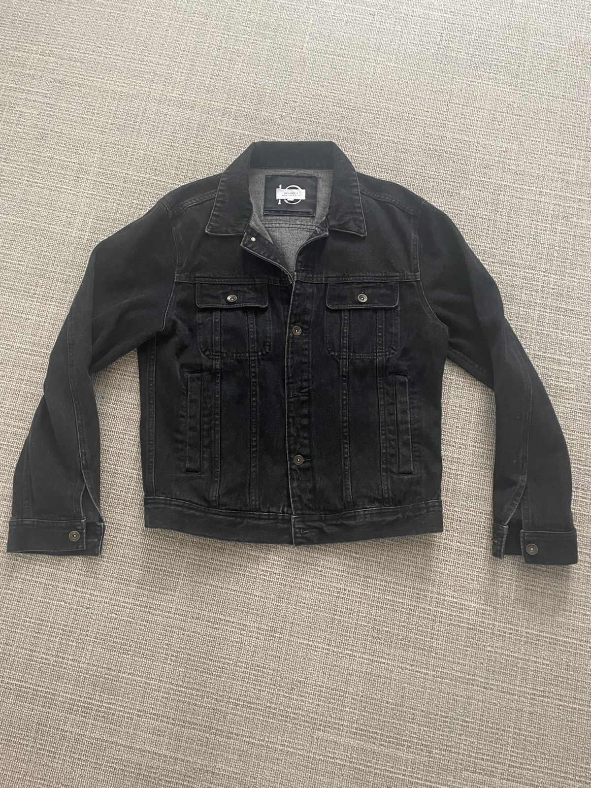 Saturdays NYC Black Denim Jacket
