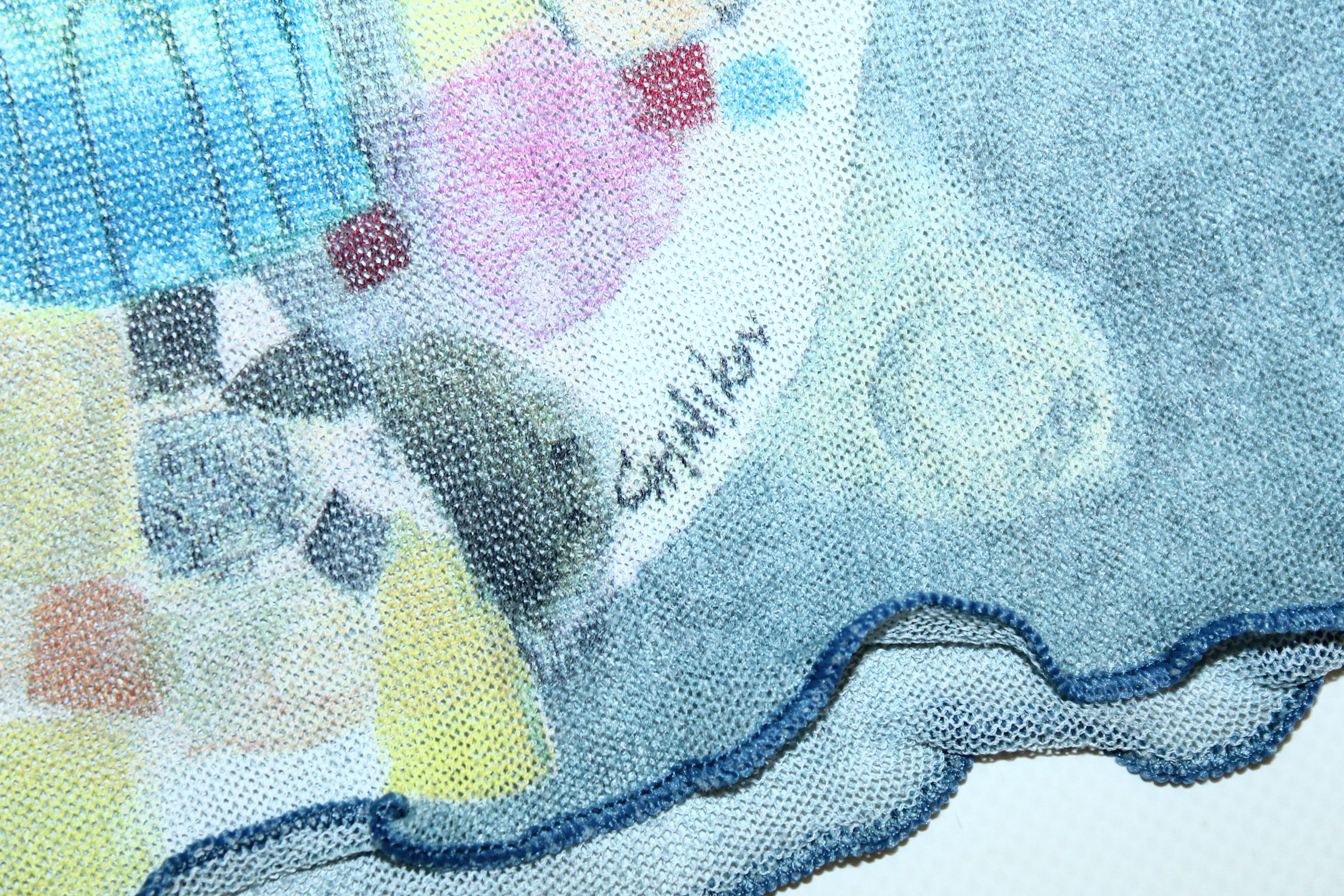 Jean Paul Gaultier Aventures Des Toiles x Stephan Chinikov Artwork Mesh Top Size XS / US 0-2 / IT 36-38 - 8 Thumbnail