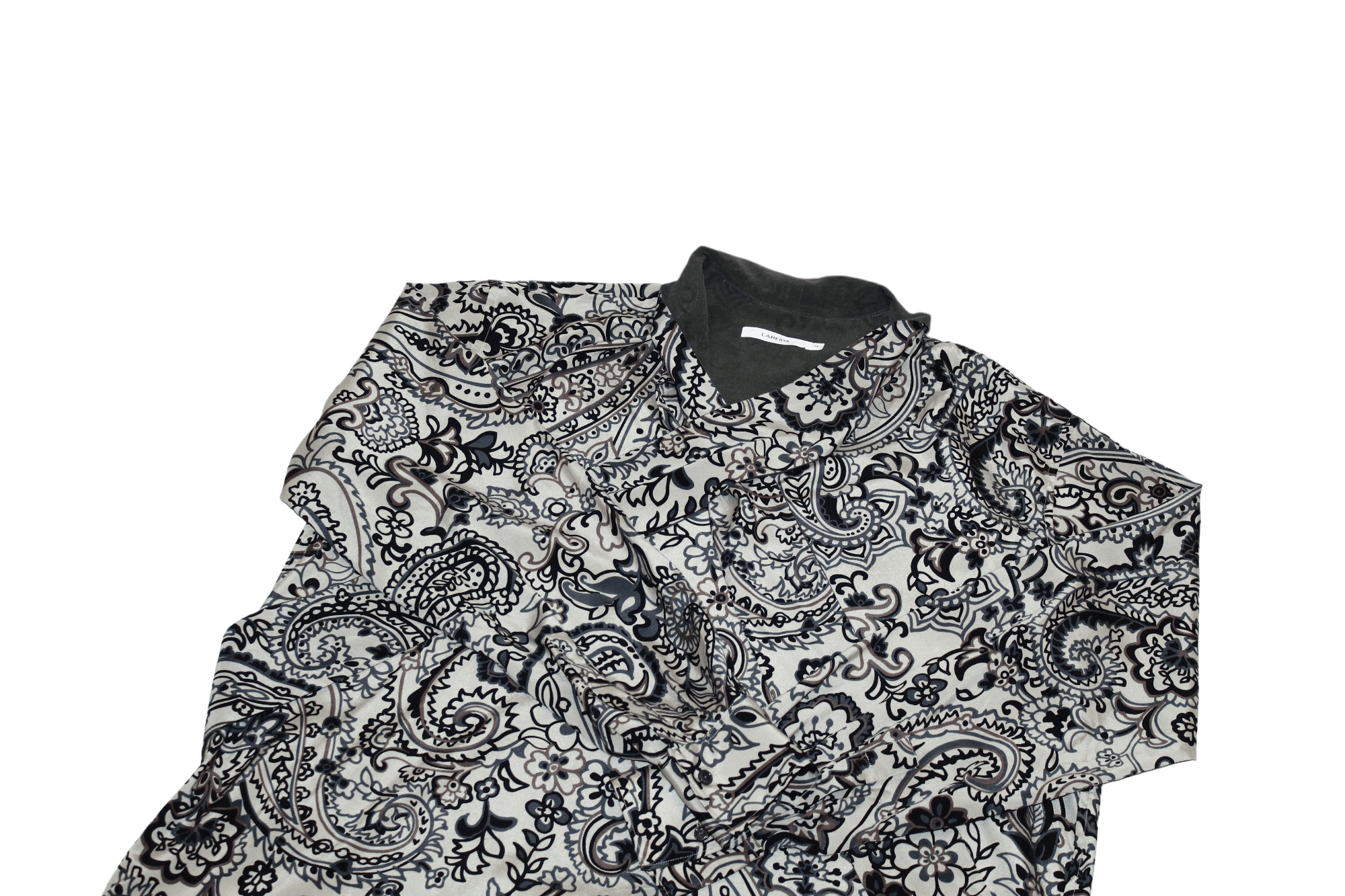ba&sh Liza Lareida Floral Paisley Oversize Silk Blouse Size ONE SIZE - 12 Thumbnail