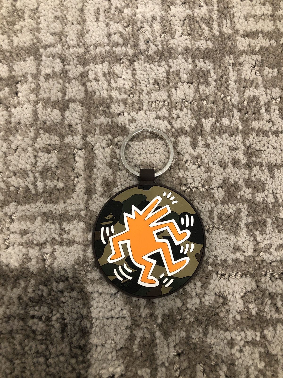 image of Bape x Keith Haring Keychain, Men's