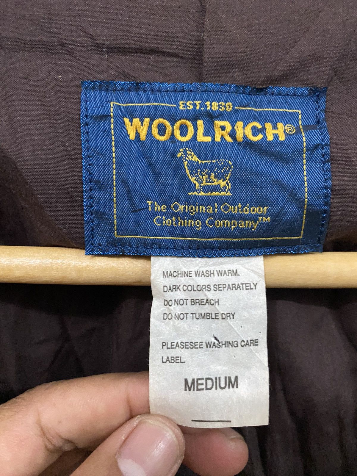 Woolrich Woolen Mills Wool Rich Velvet Jacket Size US M / EU 48-50 / 2 - 5 Thumbnail
