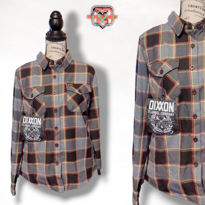 Dixxon Dixxon Hatebreed Under the Knife Button Up Flannel Shirt | Grailed