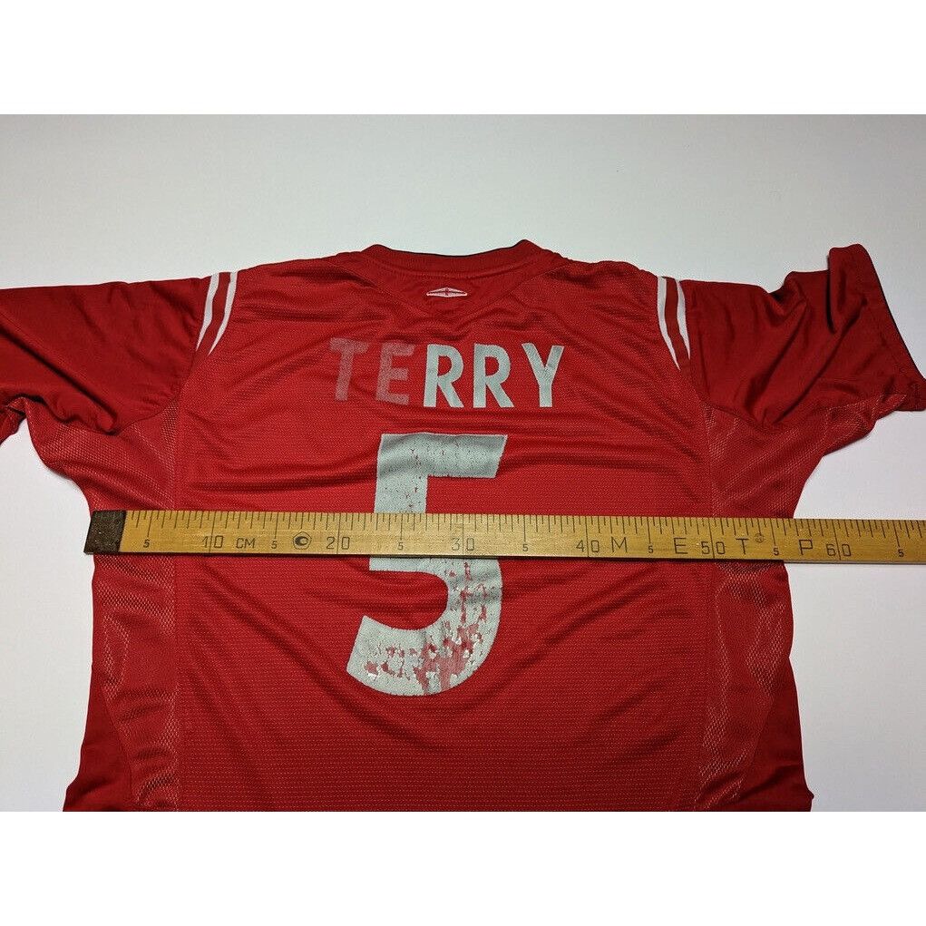 Umbro Rare John Terry #5 England 2004-2006 Umbro Red Shirt Size XL Size US XL / EU 56 / 4 - 20 Thumbnail