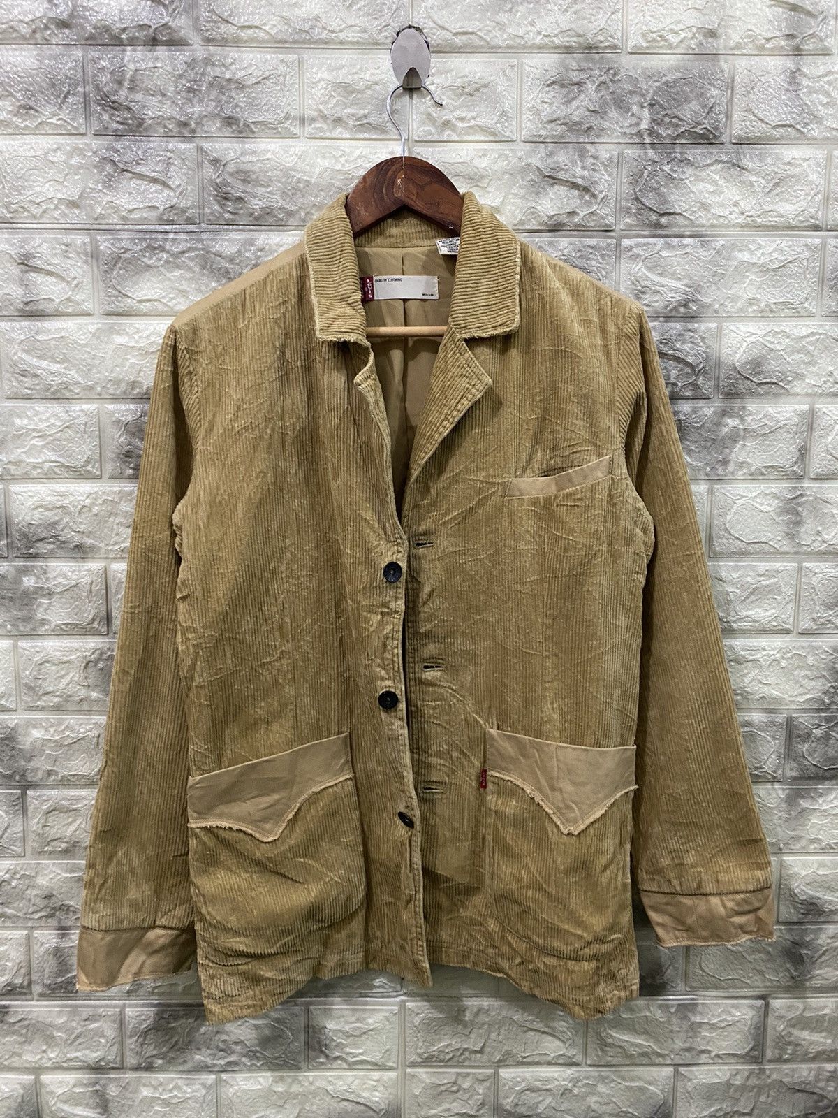 Levi's Vintge Levis Corduroy Jacket Size US S / EU 44-46 / 1 - 5 Thumbnail