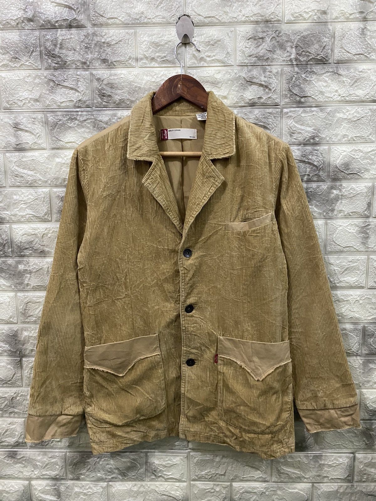 Levi's Vintge Levis Corduroy Jacket Size US S / EU 44-46 / 1 - 1 Thumbnail
