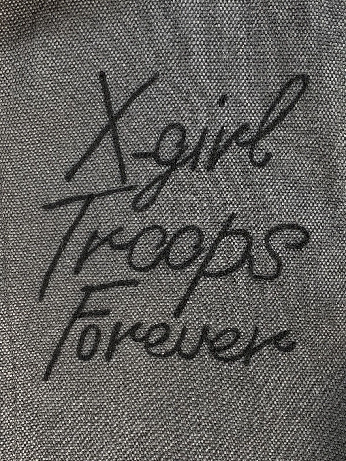 Japanese Brand X-Girl Troops Forever Chore Jacket Size ONE SIZE - 4 Thumbnail