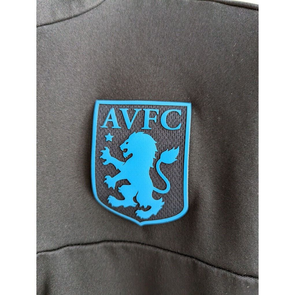 Vintage Luke Sport Aston Villa Training Top 1/4 Zip Jacket Black Siz Size US S / EU 44-46 / 1 - 2 Thumbnail