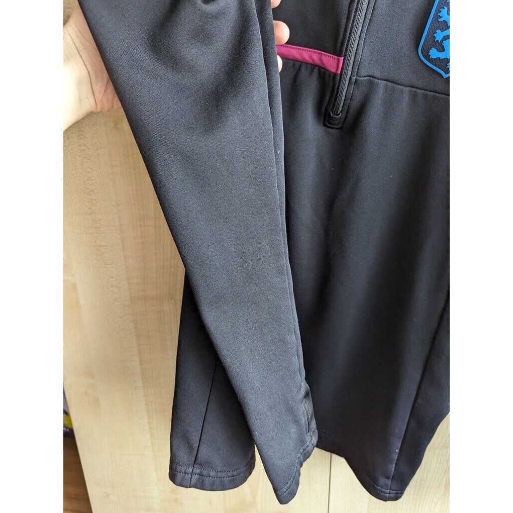 Vintage Luke Sport Aston Villa Training Top 1/4 Zip Jacket Black Siz Size US S / EU 44-46 / 1 - 4 Thumbnail