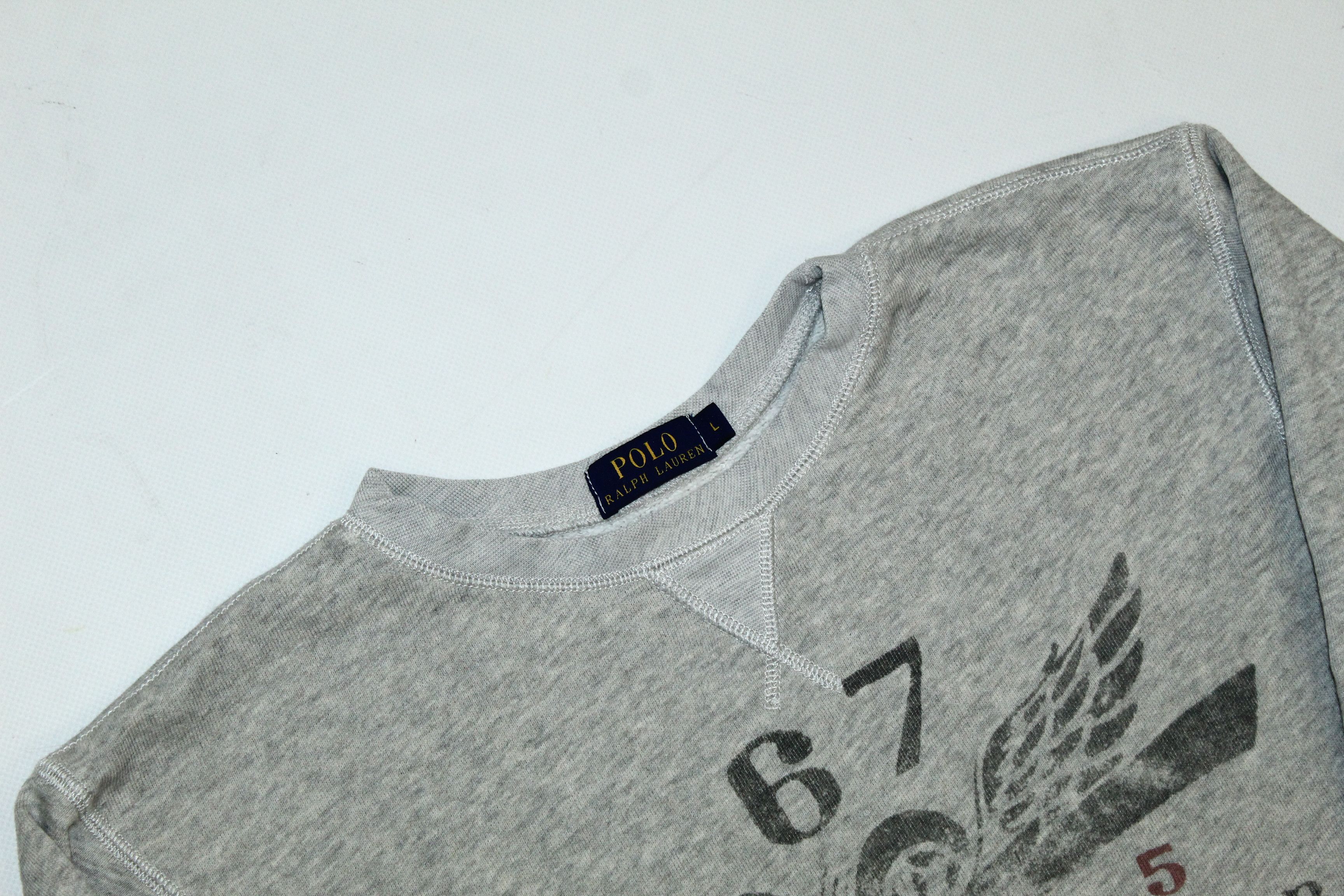 Polo Ralph Lauren RARE Polo Ralph Lauren 67 Speed Chaser Edition Sweatshirt Size L / US 10 / IT 46 - 7 Thumbnail