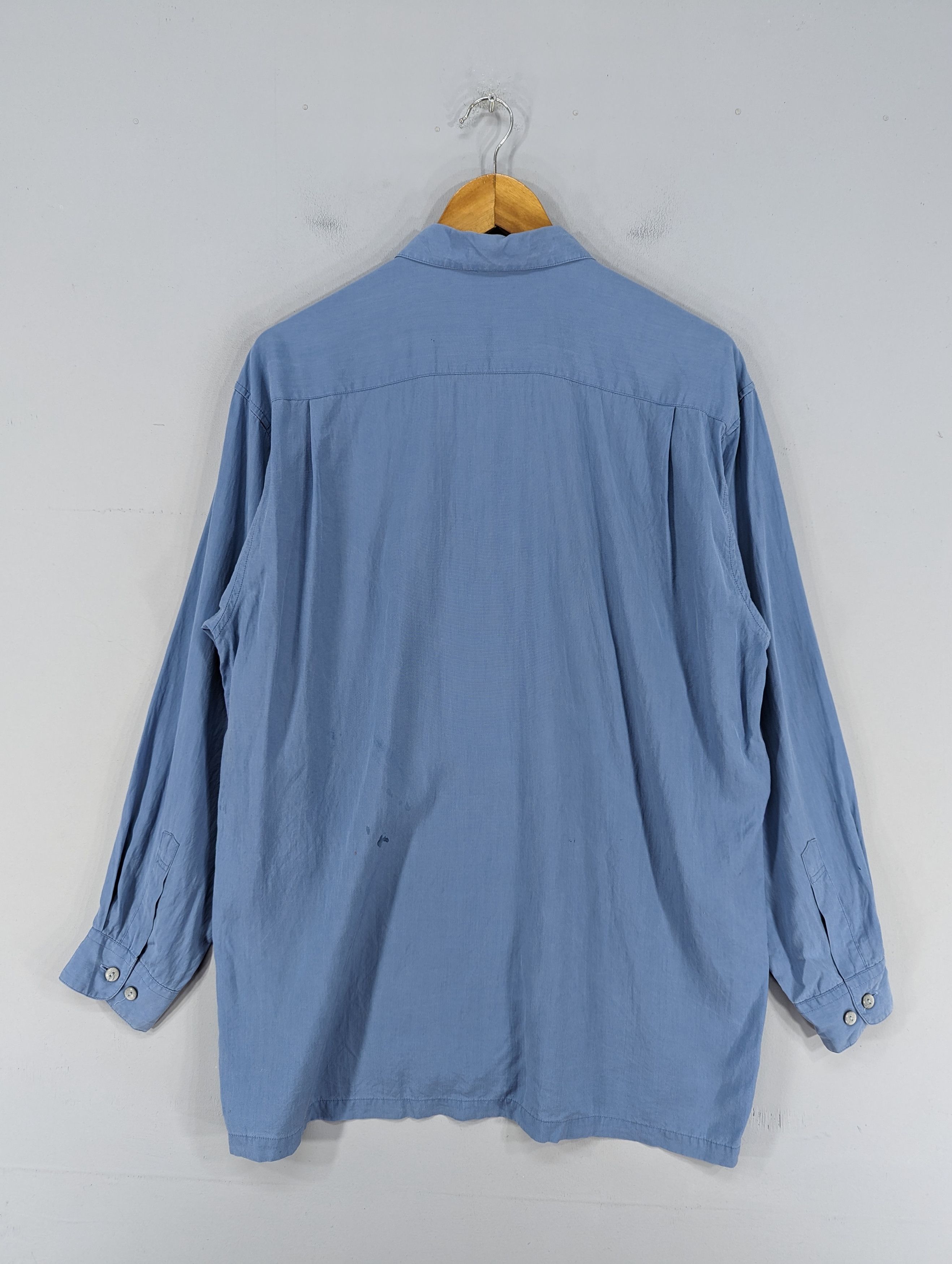 Lancel 🔥RARE🔥Vintage Lancel Jeans Embroidery Button Ups Shirt Size US L / EU 52-54 / 3 - 12 Thumbnail