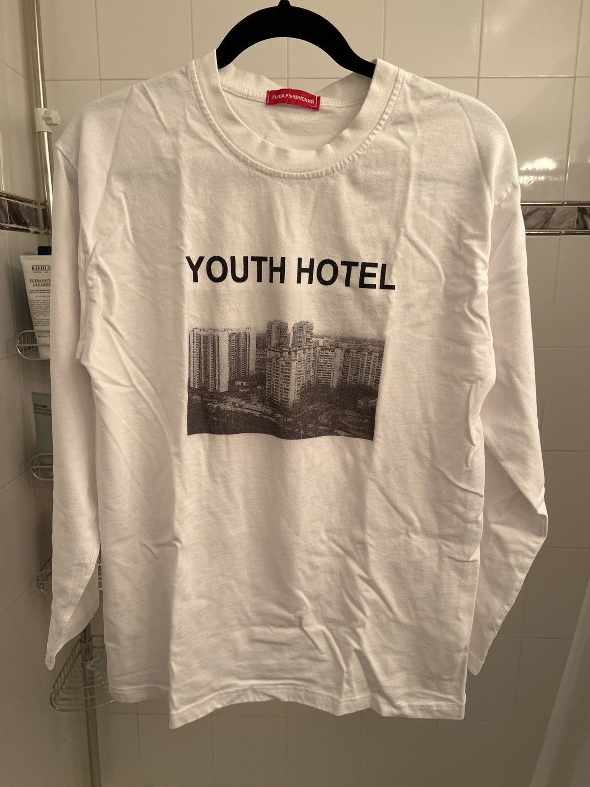 032c x Gosha Youth Hotel Long Sleeve Tee
