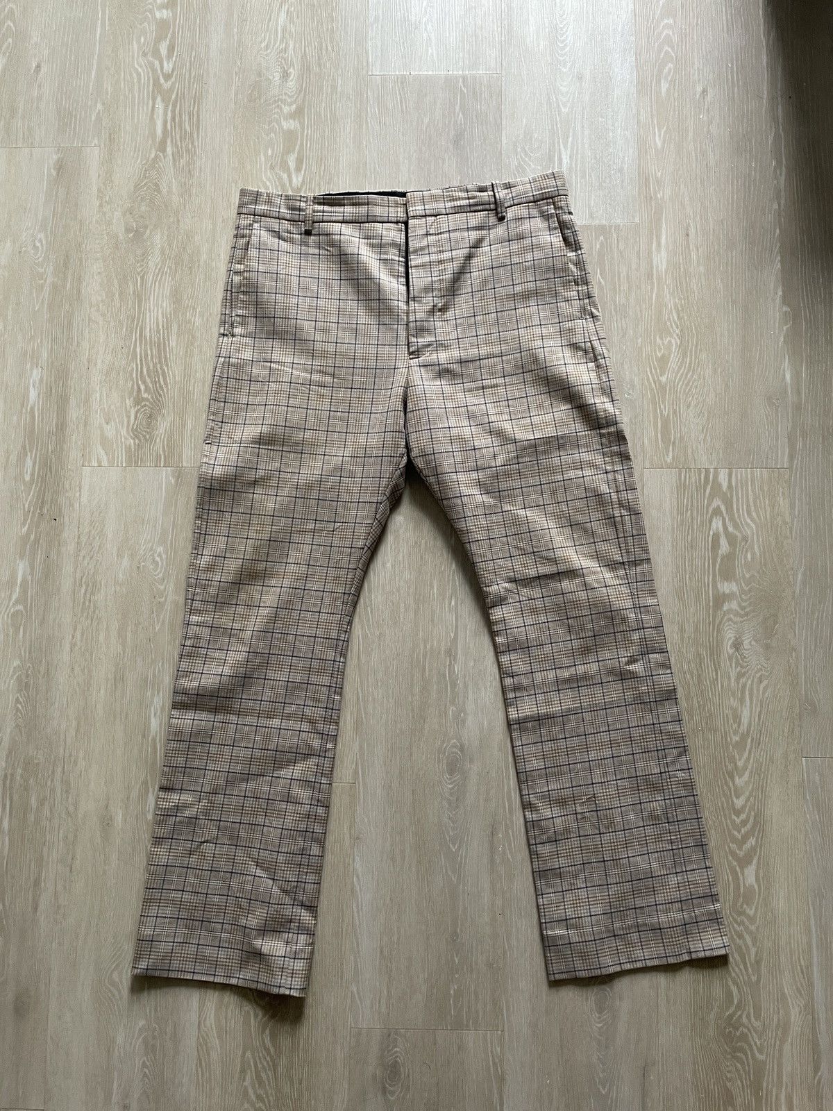 Balenciaga SS17 Prince of Wales Trousers Size US 32 / EU 48 - 1 Thumbnail