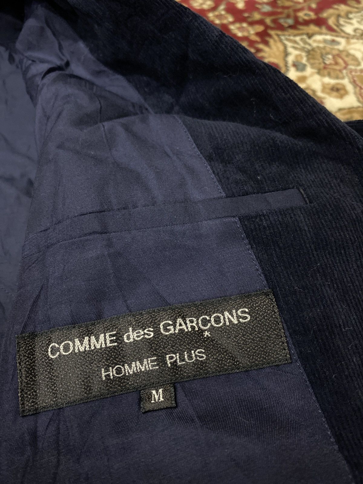 Comme des Garcons Homme Plus Vintage 1990 Comme Des Garcons Homme Plus Corduroy Jacket Size US M / EU 48-50 / 2 - 7 Thumbnail