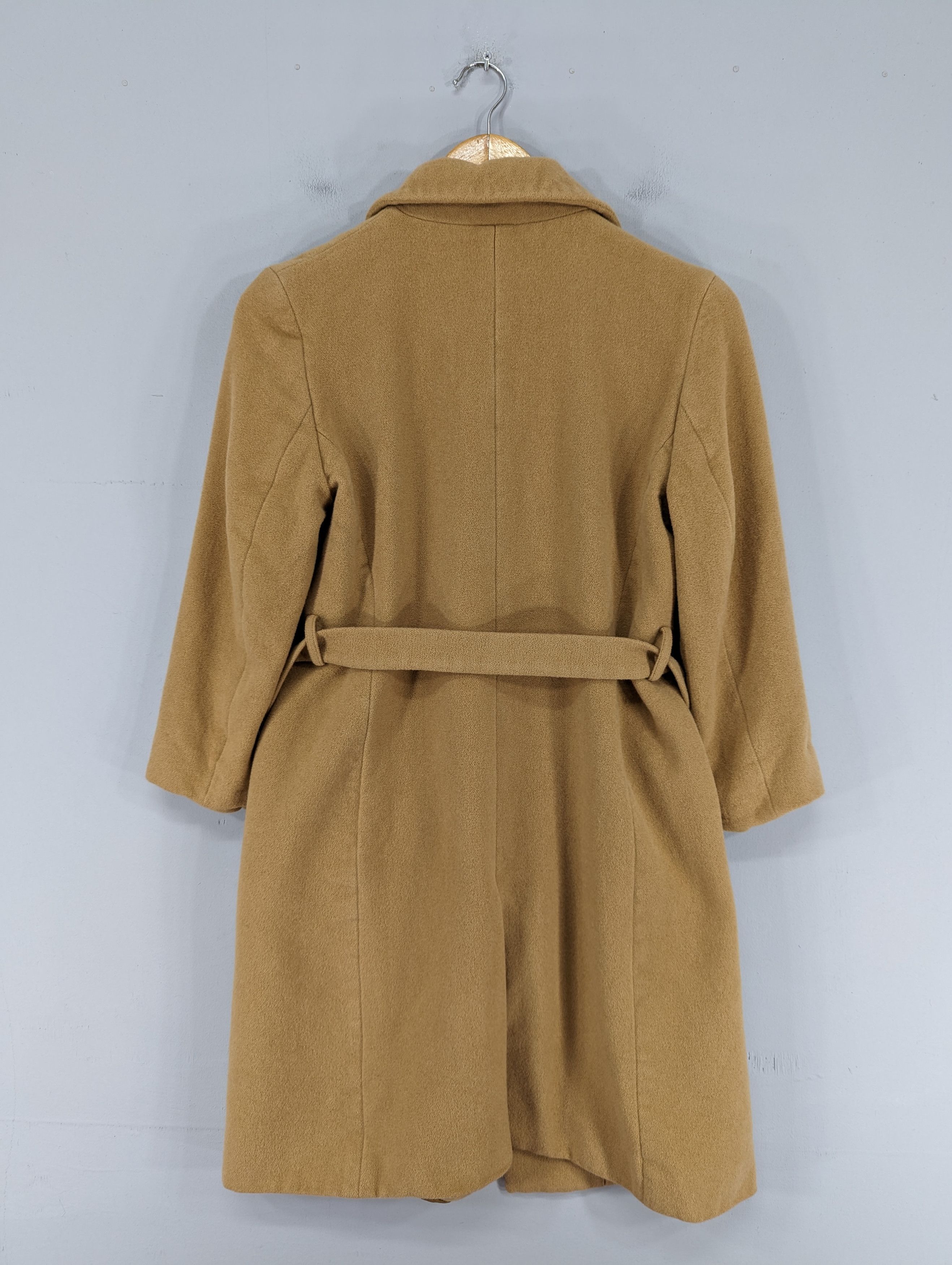 Japanese Brand 🔥RARE🔥Ined By Yohji Yamamoto Wool Angora Long Coat Jacket Size S / US 4 / IT 40 - 11 Thumbnail