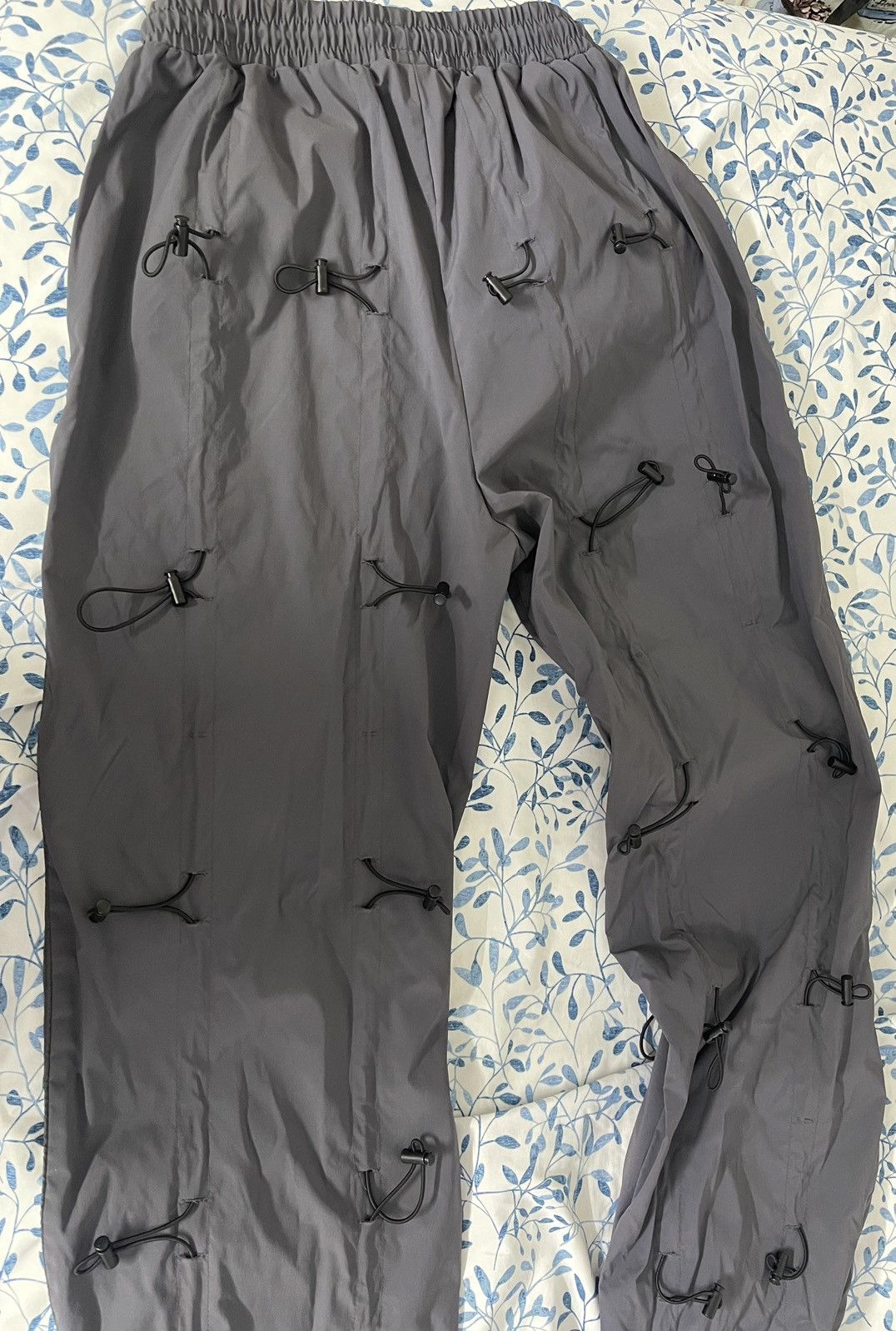 99%IS- 99%IS Grey & Black Gobchang Lounge Pants Size US 30 / EU 46 - 3 Thumbnail
