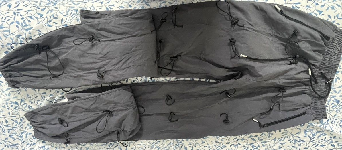 99%IS- 99%IS Grey & Black Gobchang Lounge Pants Size US 30 / EU 46 - 2 Thumbnail