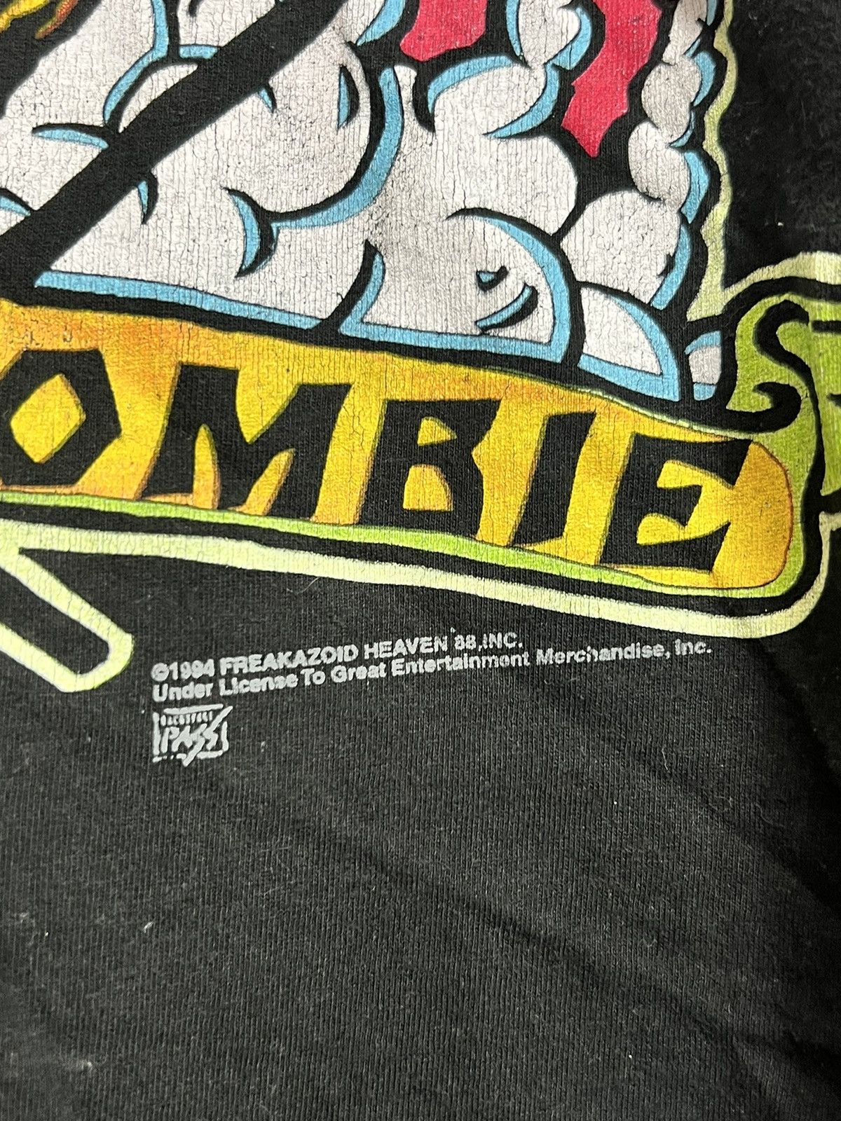 Band Tees Vintage 90s White Zombie Love Satan Meral Band Tee Grail Size US L / EU 52-54 / 3 - 4 Thumbnail