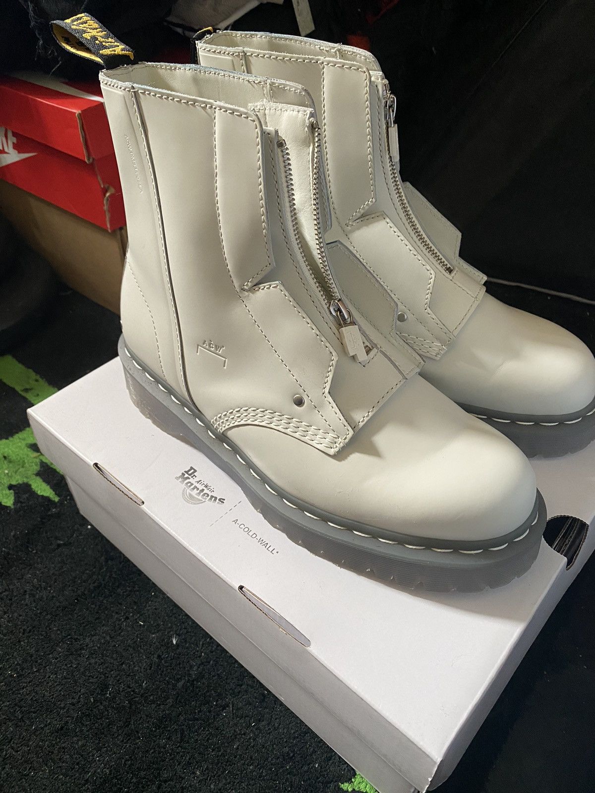 A-COLD-WALL* × Dr. Martens Dr. Martens 1460 Zip-Up x A Cold