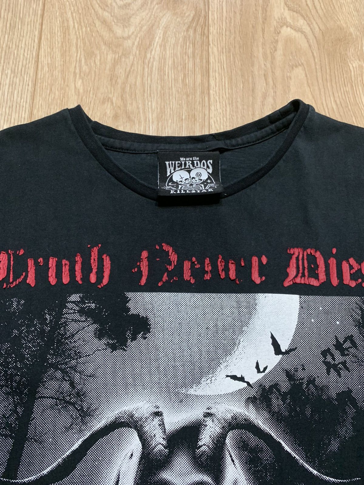 Killstar Vintage Killstar Death Face Devil 666 T-Shirt Size US XL / EU 56 / 4 - 7 Thumbnail