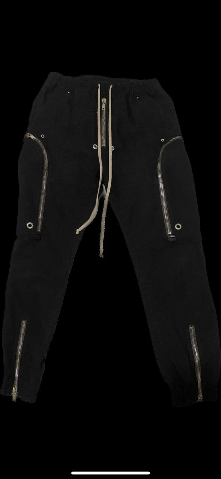 Rick Owens BAUHAUS PANTS Size US 30 / EU 46 - 1 Thumbnail