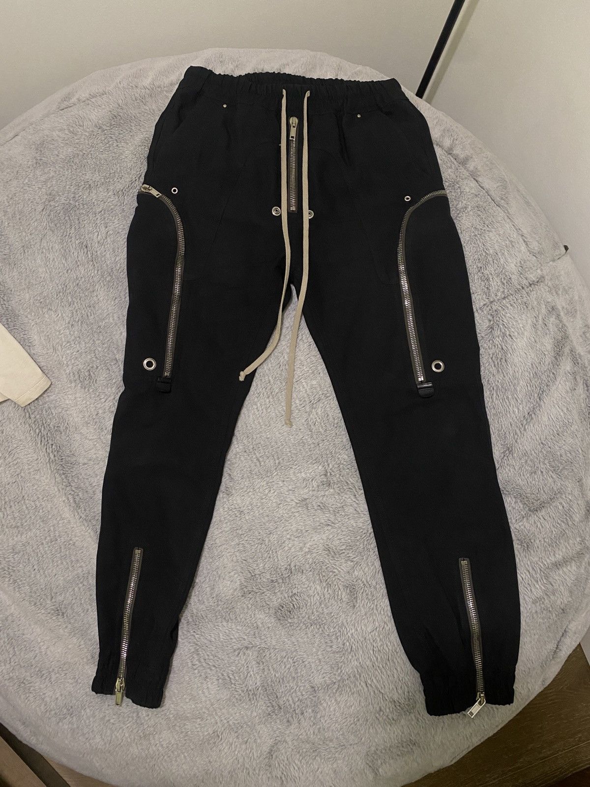 Rick Owens BAUHAUS PANTS Size US 30 / EU 46 - 2 Thumbnail
