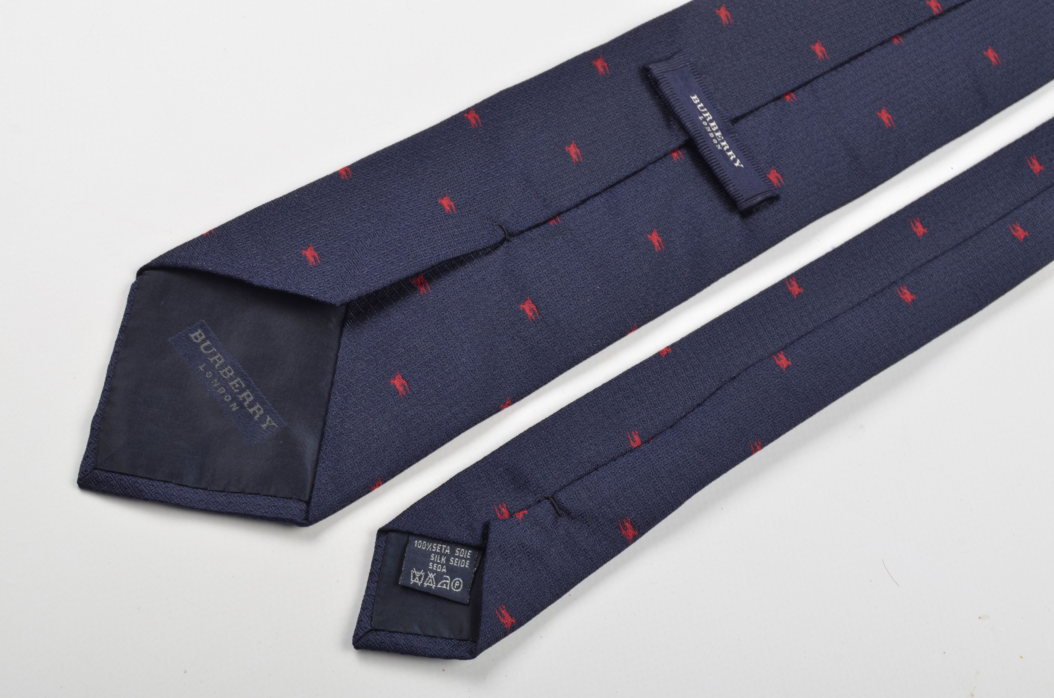 Burberry Burberry Silk Tie Size ONE SIZE - 3 Thumbnail