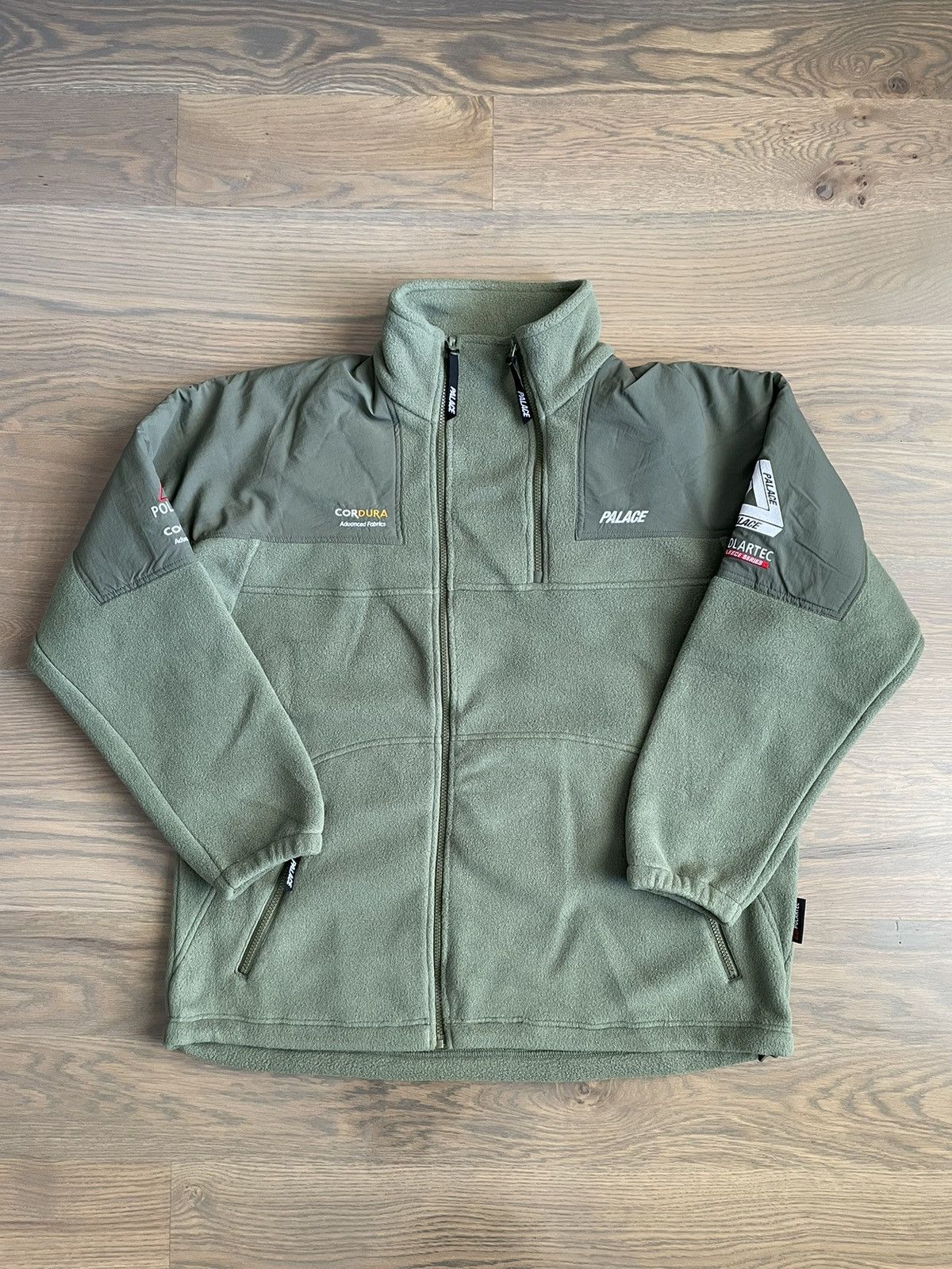 Palace Polartec Double Zip Funnel L+waxoyl.com.mt