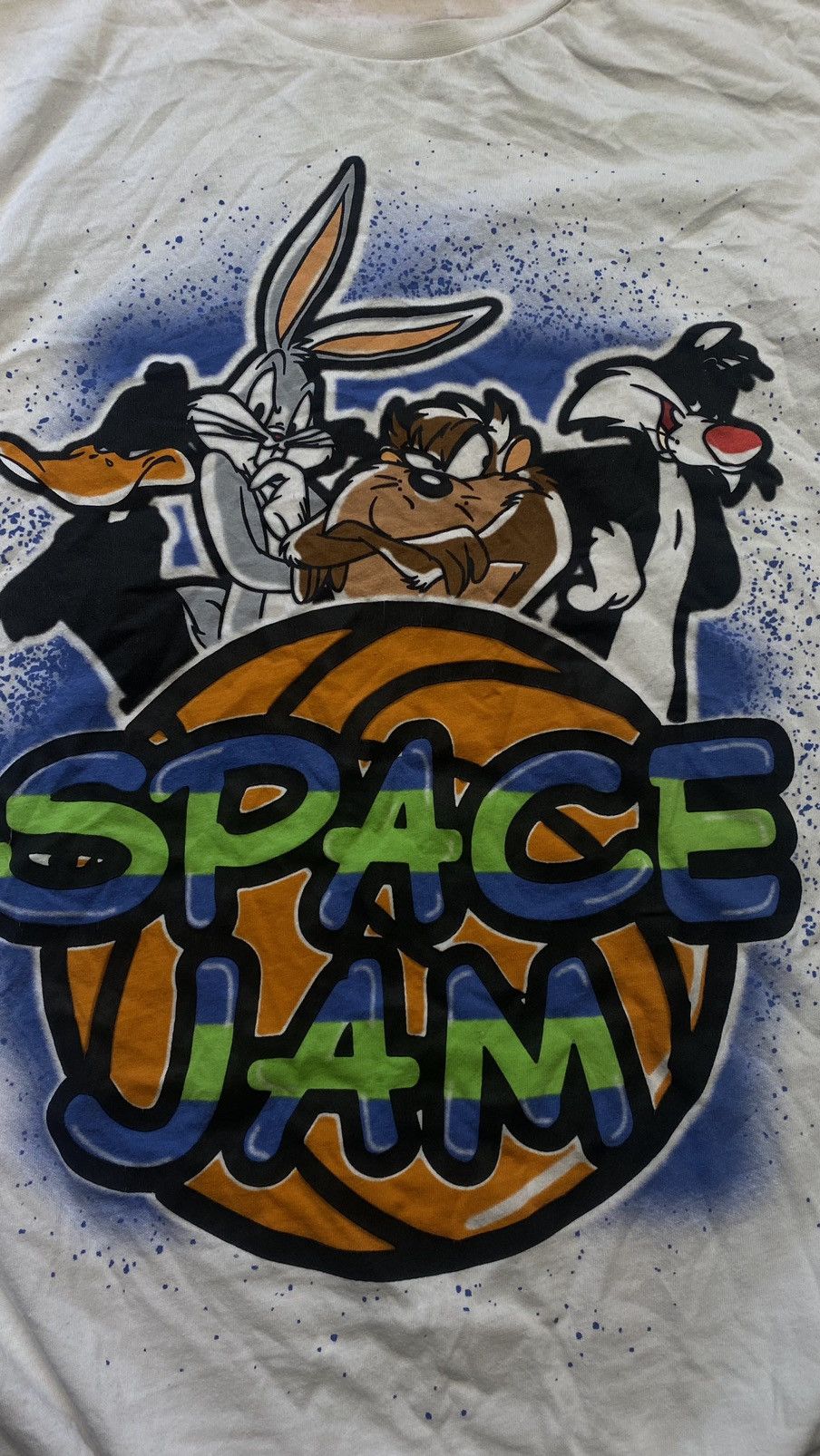 Warner Bros Space jam t-shirts vintage Size US XL / EU 56 / 4 - 4 Thumbnail
