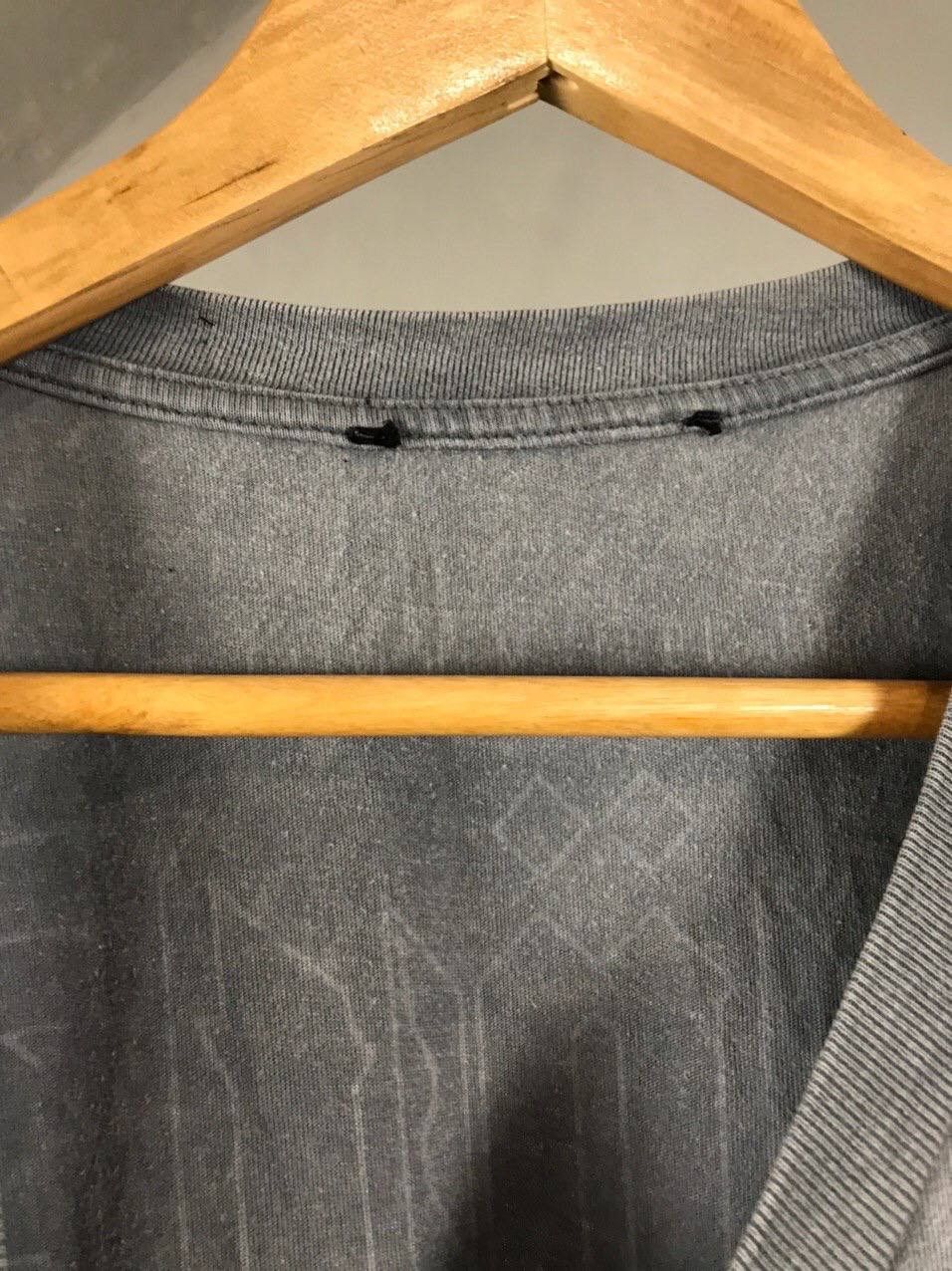 Vintage Infinite skull skeleton rock gray tee Size US M / EU 48-50 / 2 - 4 Thumbnail